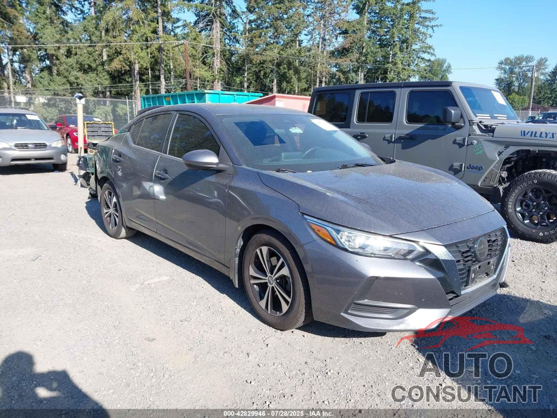 NISSAN SENTRA 2021 - 3N1AB8CV0MY245688