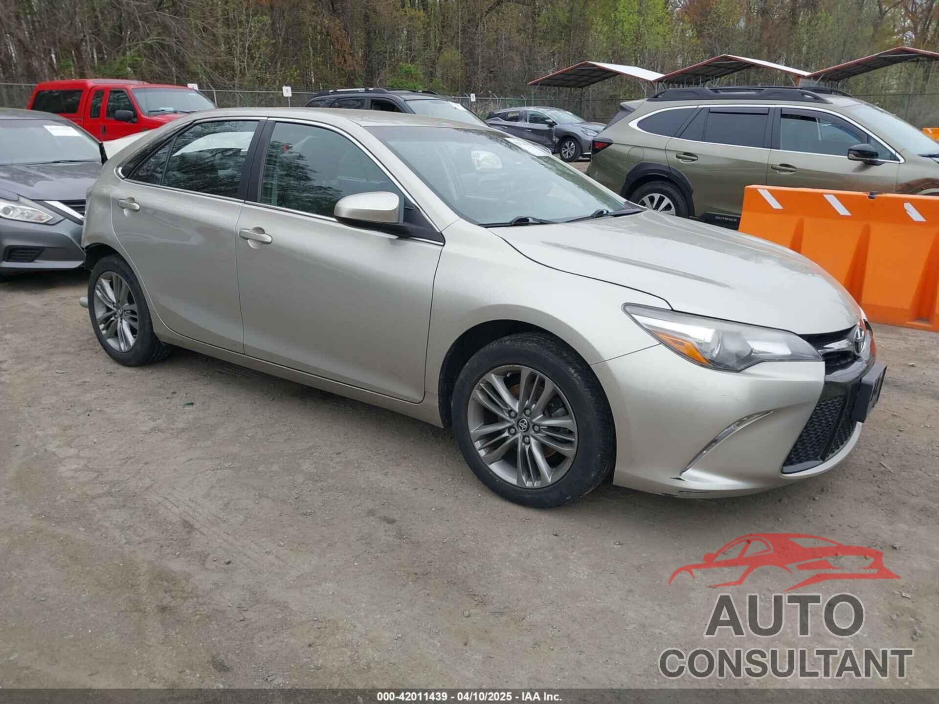TOYOTA CAMRY 2017 - 4T1BF1FK8HU809770