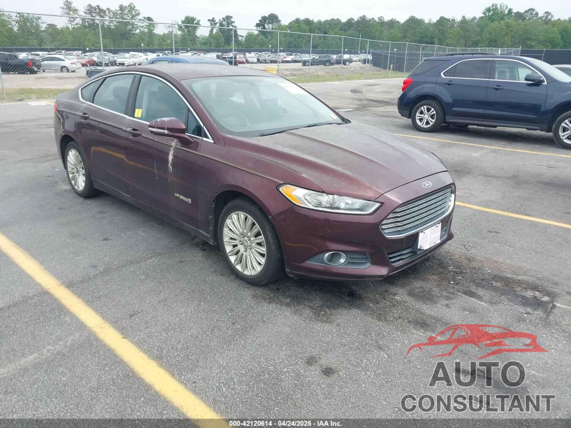FORD FUSION HYBRID 2013 - 3FA6P0LU2DR178539