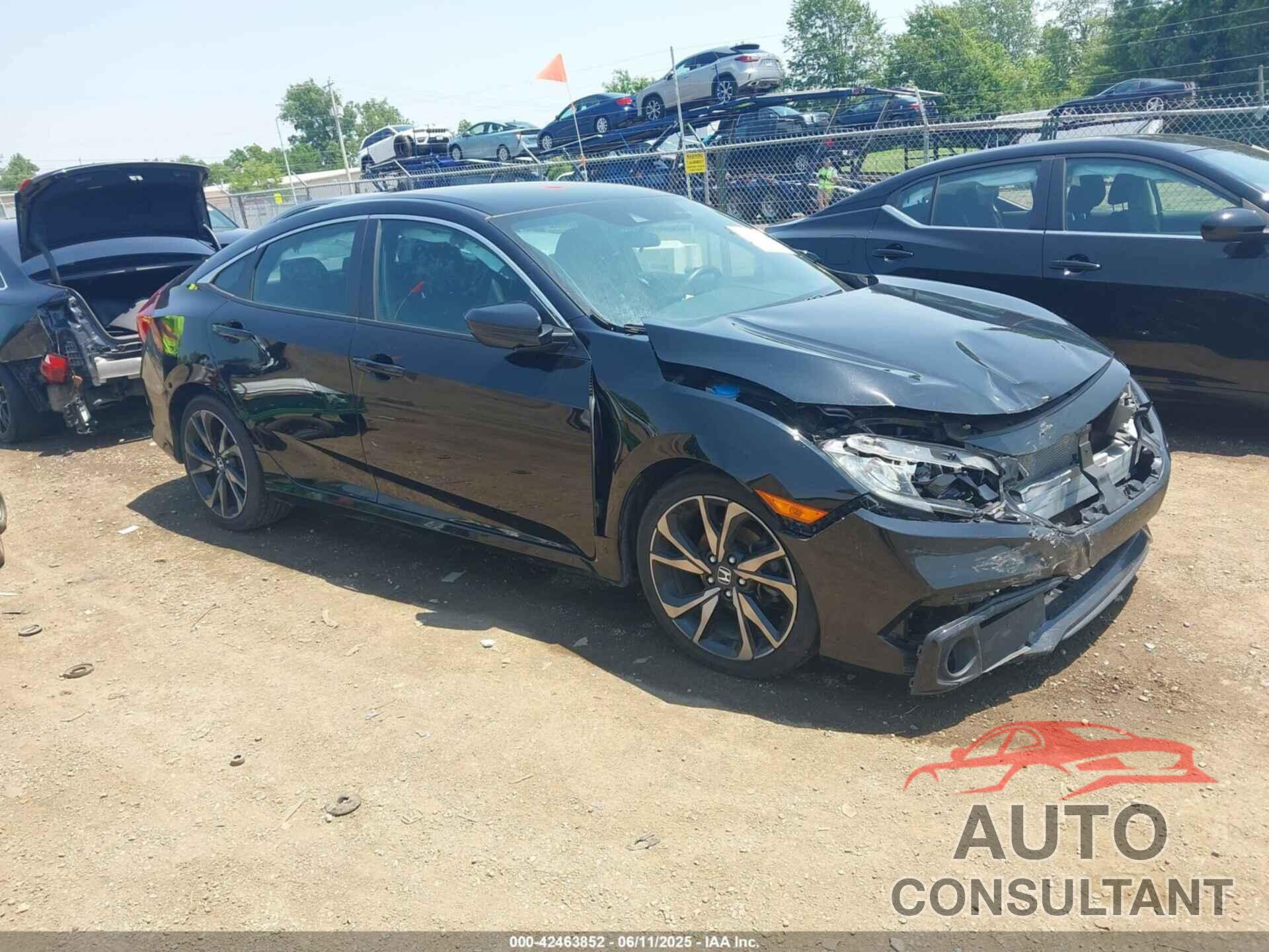 HONDA CIVIC 2019 - 2HGFC2F85KH585345