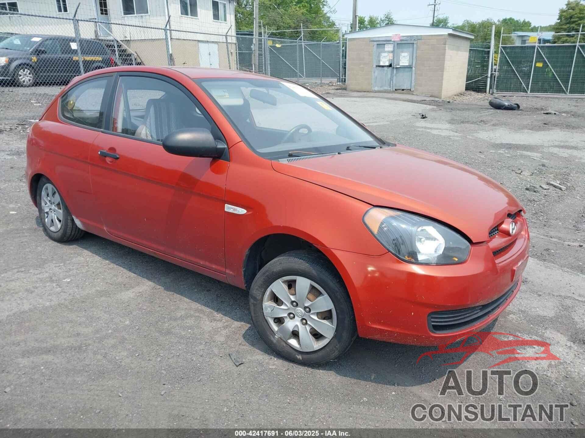 HYUNDAI ACCENT 2009 - KMHCM36C19U115633