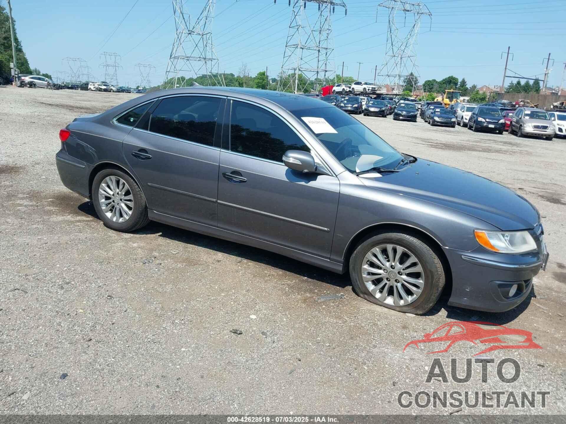 HYUNDAI AZERA 2011 - KMHFC4DF1BA552350