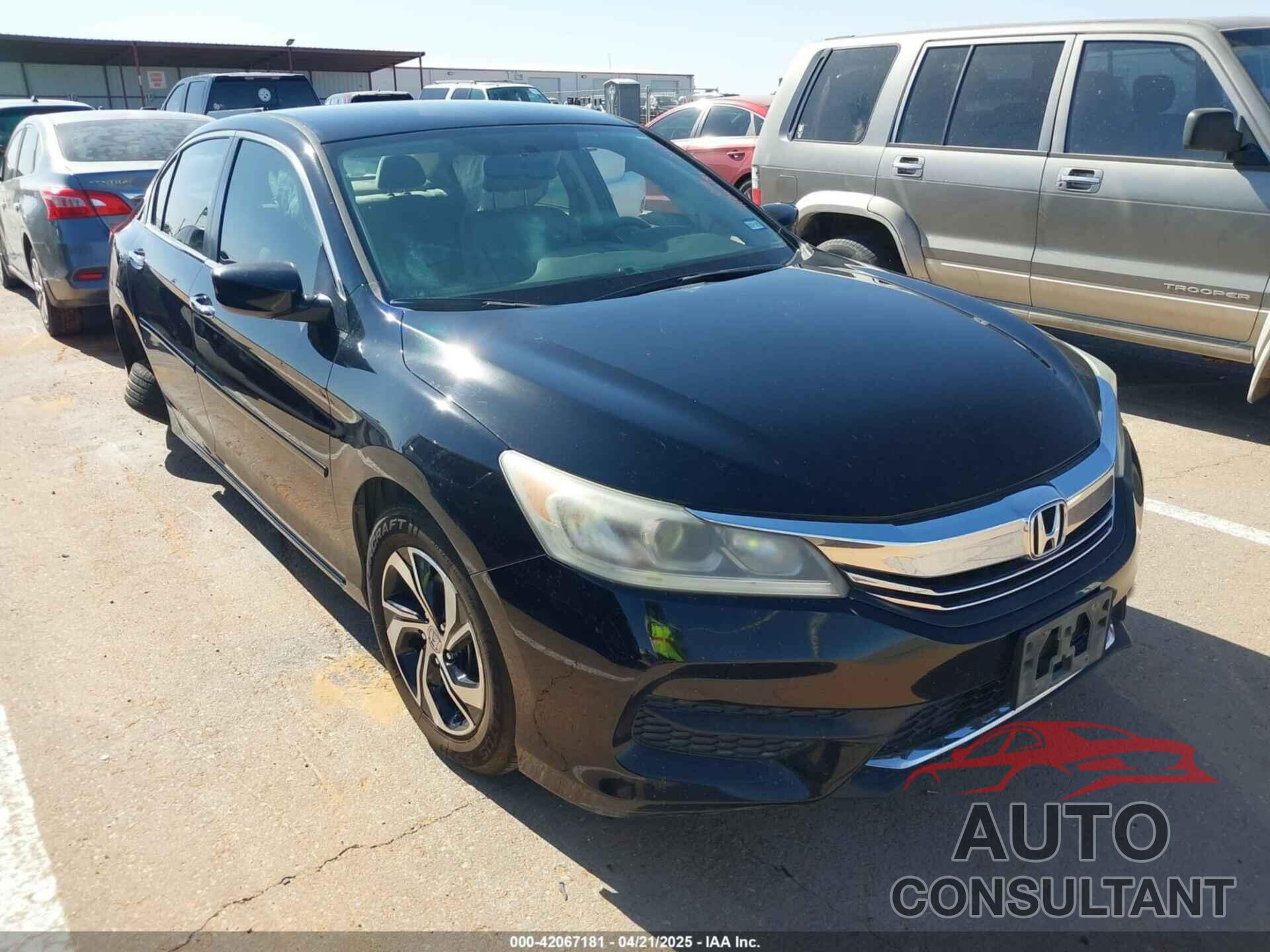 HONDA ACCORD 2016 - 1HGCR2F39GA231243