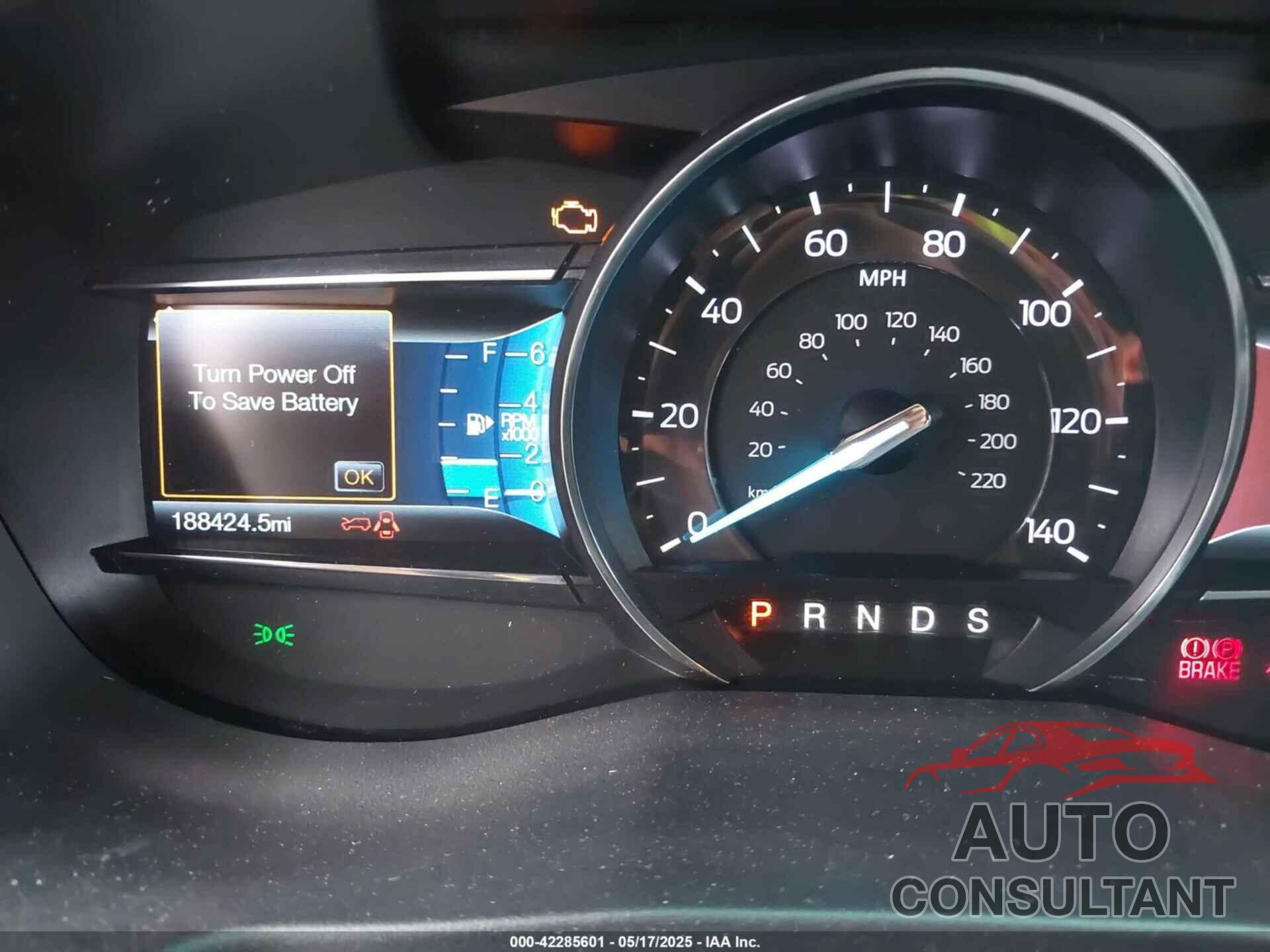 FORD EXPLORER 2016 - 1FM5K7D80GGD12633