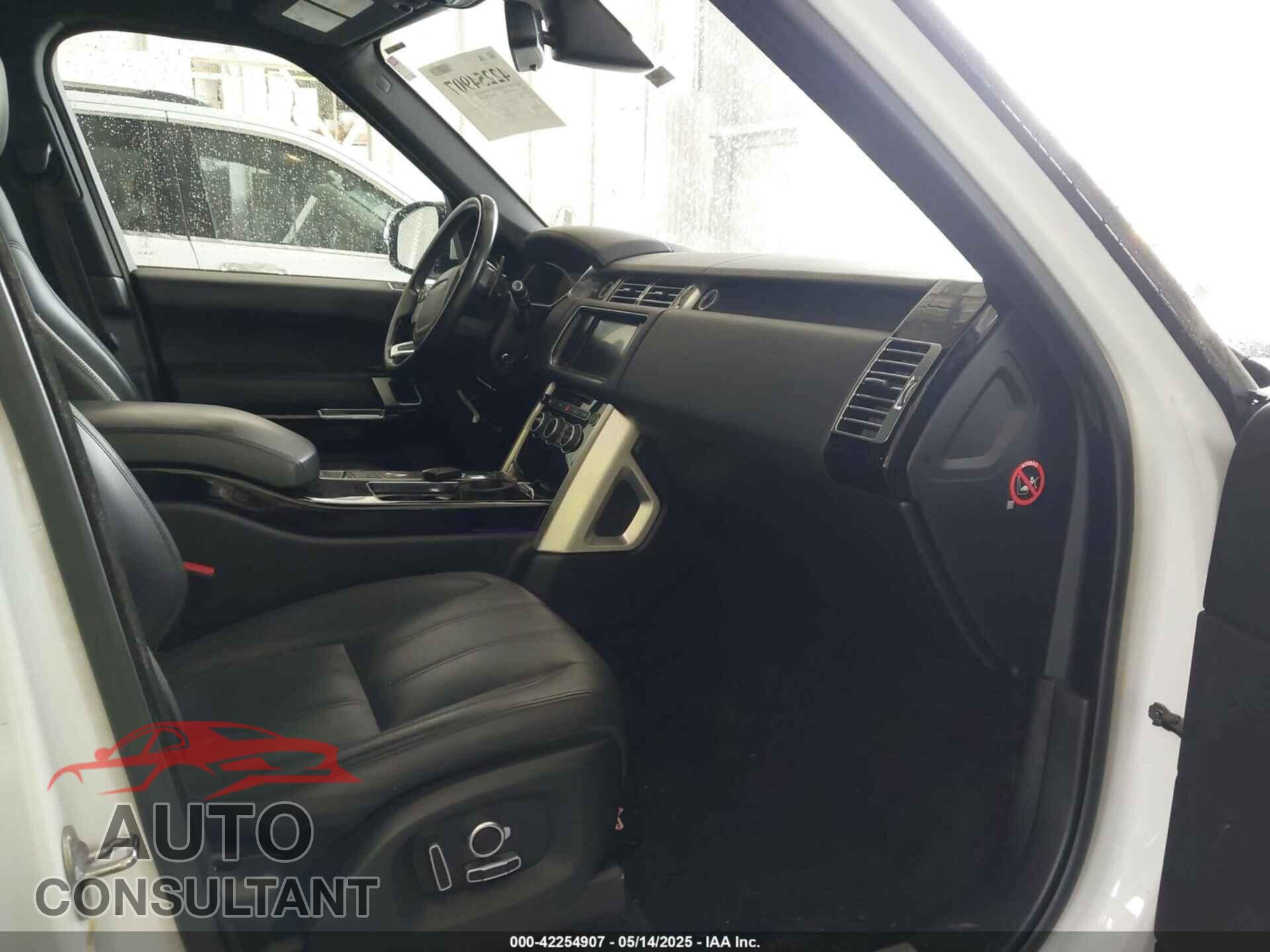 LAND ROVER RANGE ROVER 2016 - SALGS2KF0GA272731