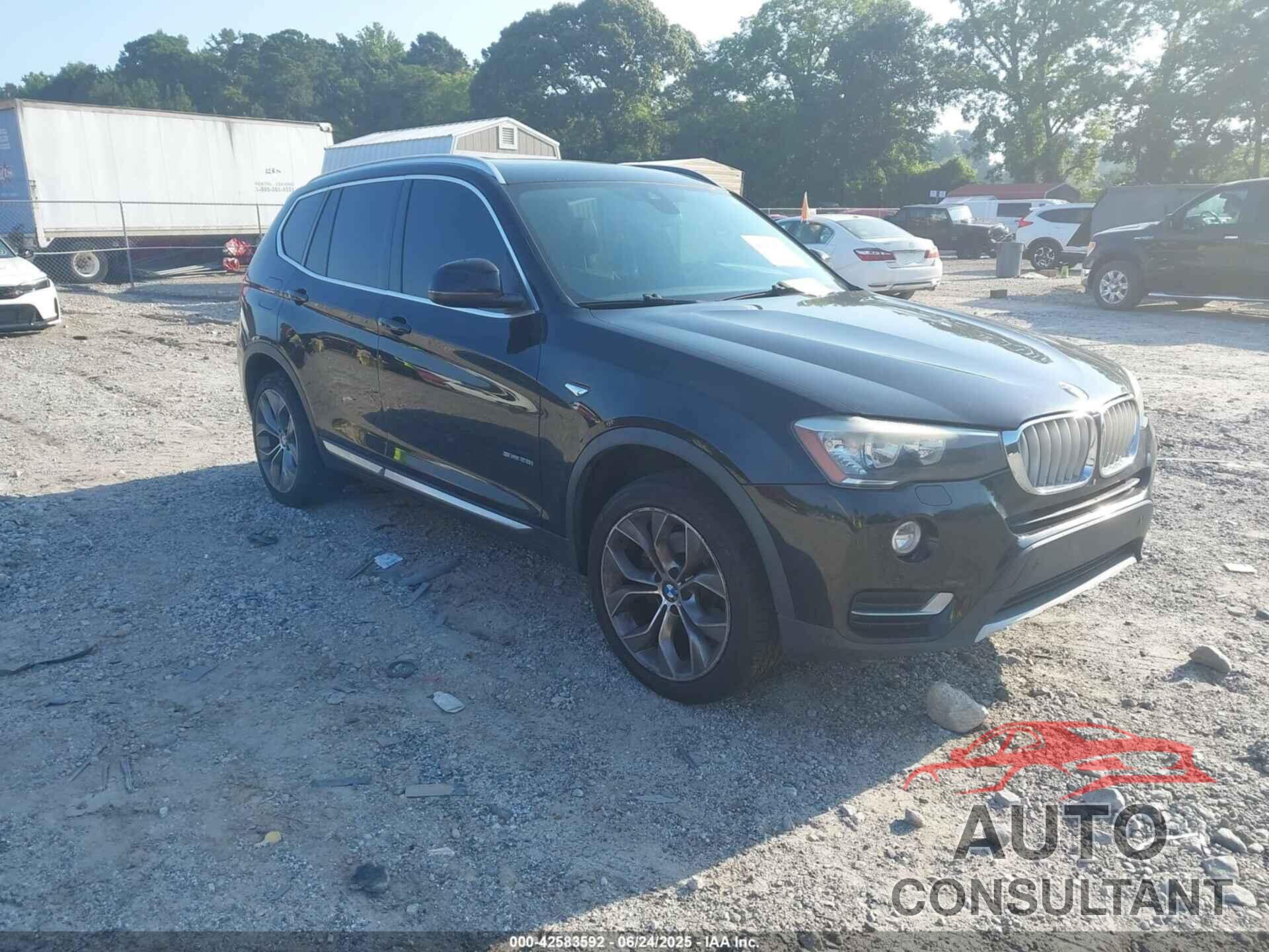 BMW X3 2016 - 5UXWZ7C52G0R31513