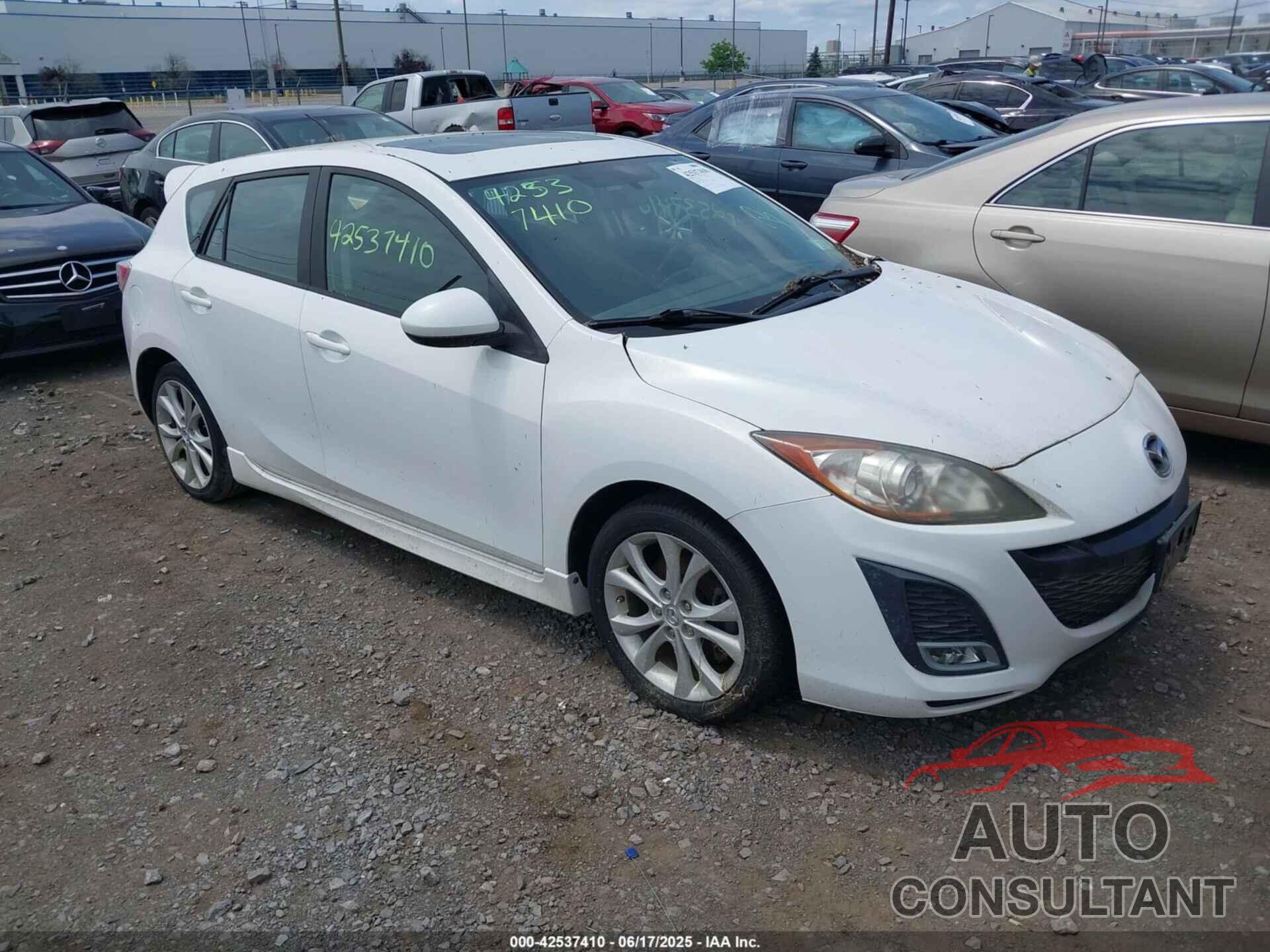 MAZDA MAZDA3 2011 - JM1BL1K65B1395135
