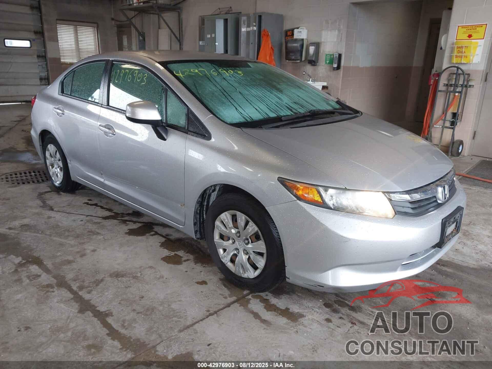 HONDA CIVIC 2012 - 19XFB2F51CE029618