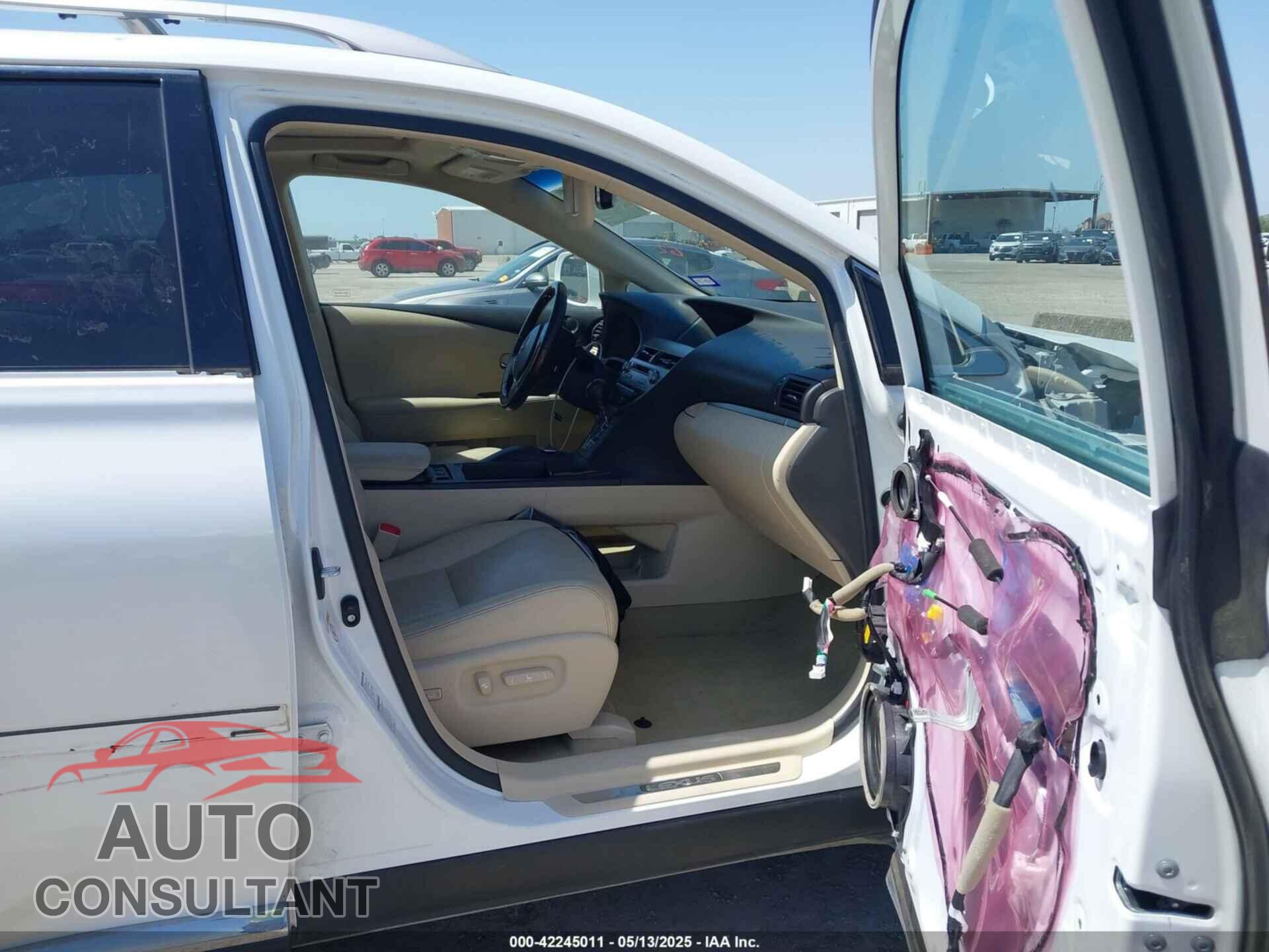 LEXUS RX 350 2013 - JTJBK1BA5D2026745