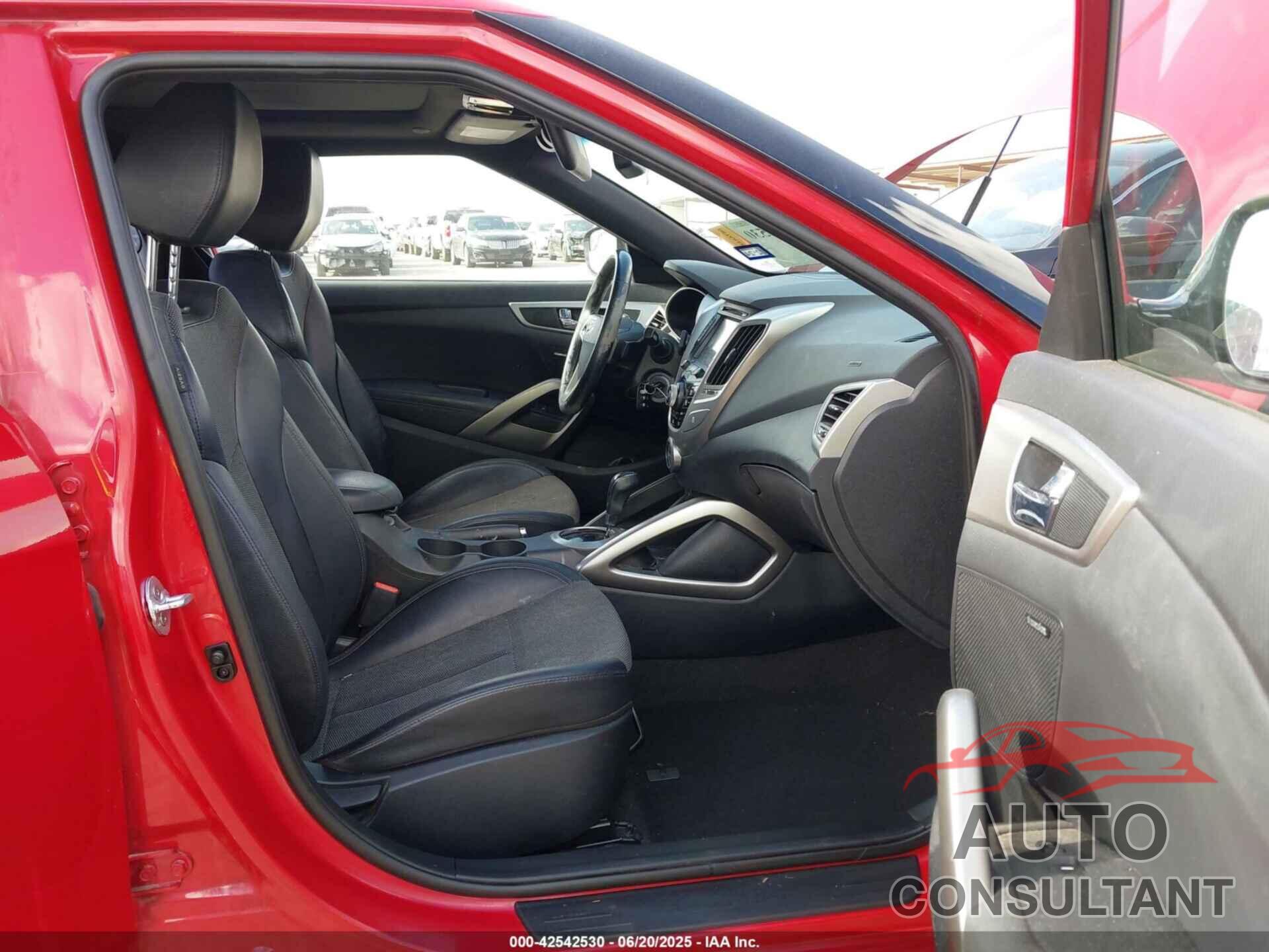 HYUNDAI VELOSTER 2016 - KMHTC6AD2GU257927