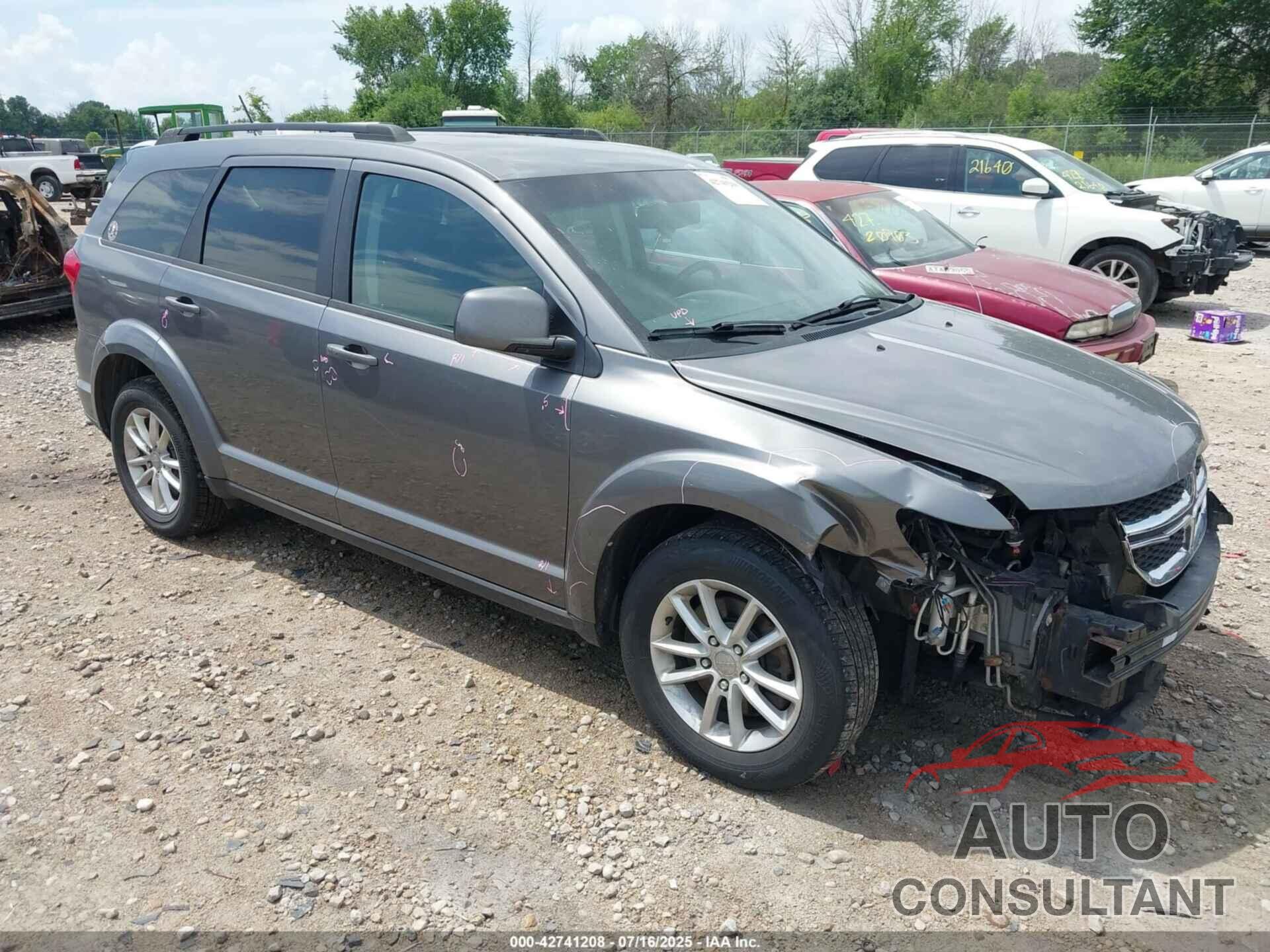 DODGE JOURNEY 2013 - 3C4PDDBG7DT731750