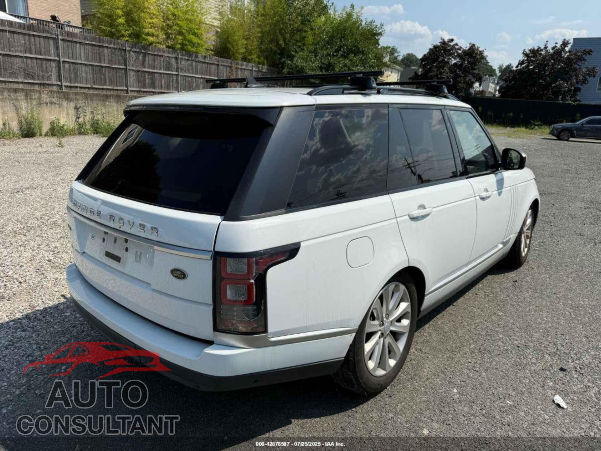 LAND ROVER RANGE ROVER 2016 - SALGS2PFXGA318770