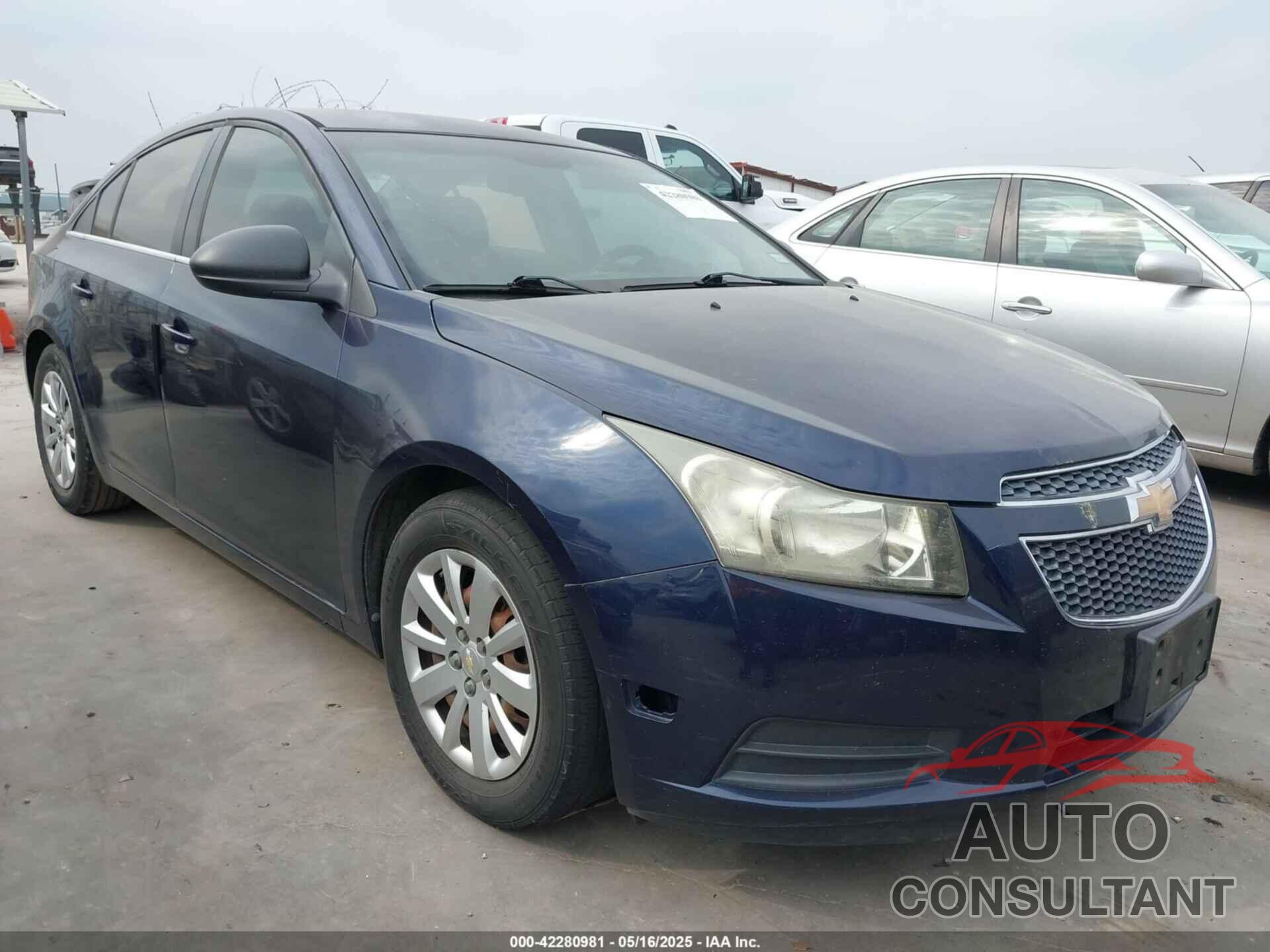 CHEVROLET CRUZE 2011 - 1G1PC5SH2B7187606