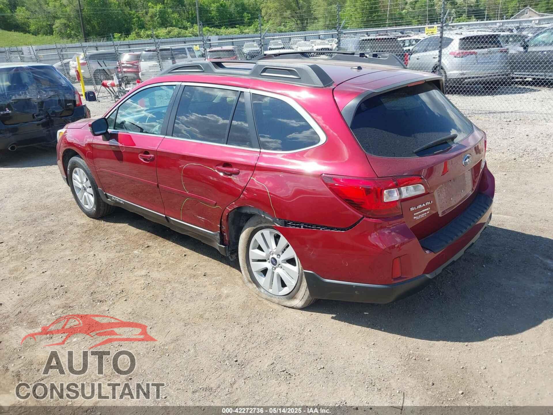 SUBARU OUTBACK 2015 - 4S4BSBFC8F3290152