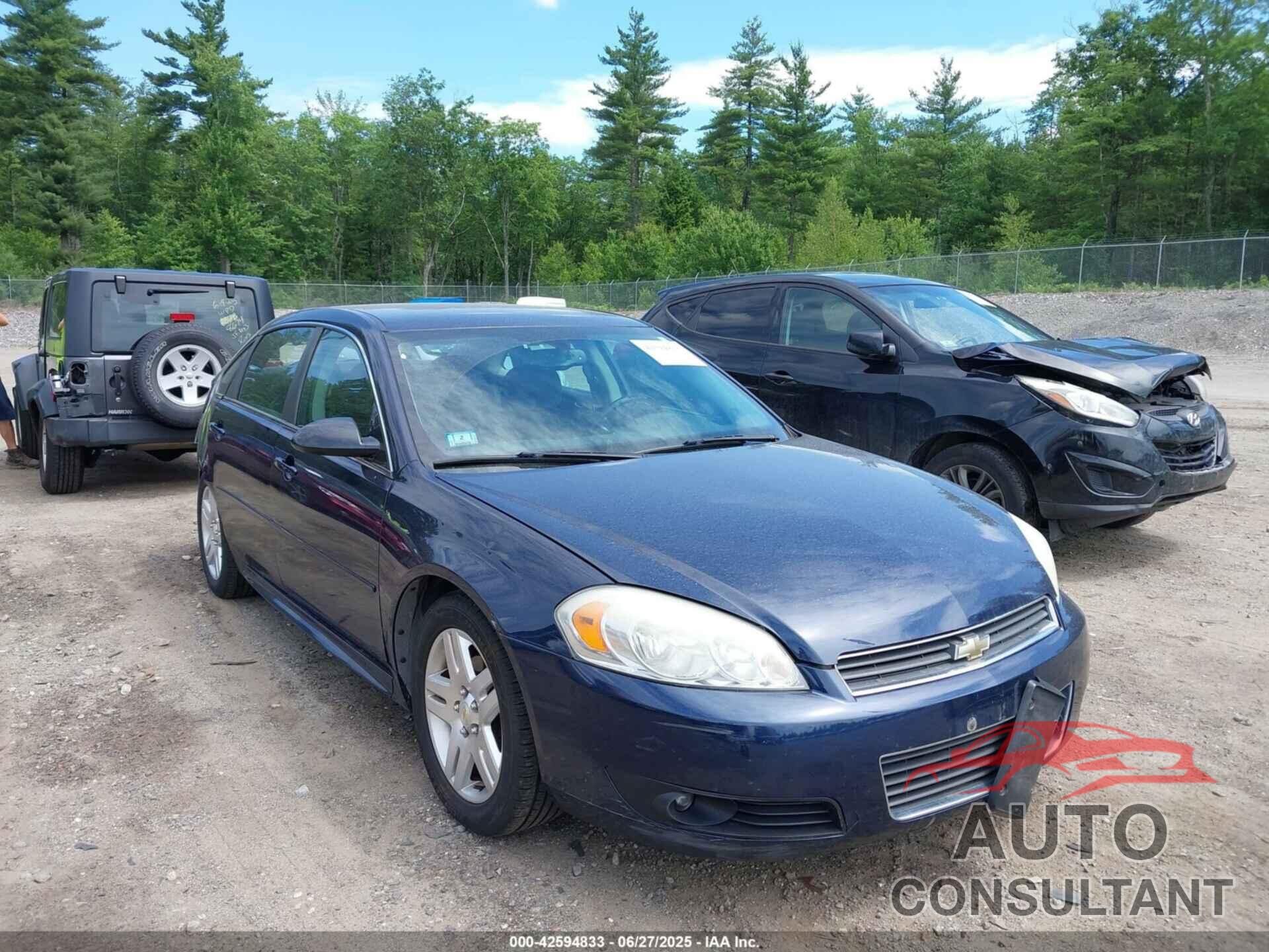 CHEVROLET IMPALA 2010 - 2G1WB5EN7A1219834