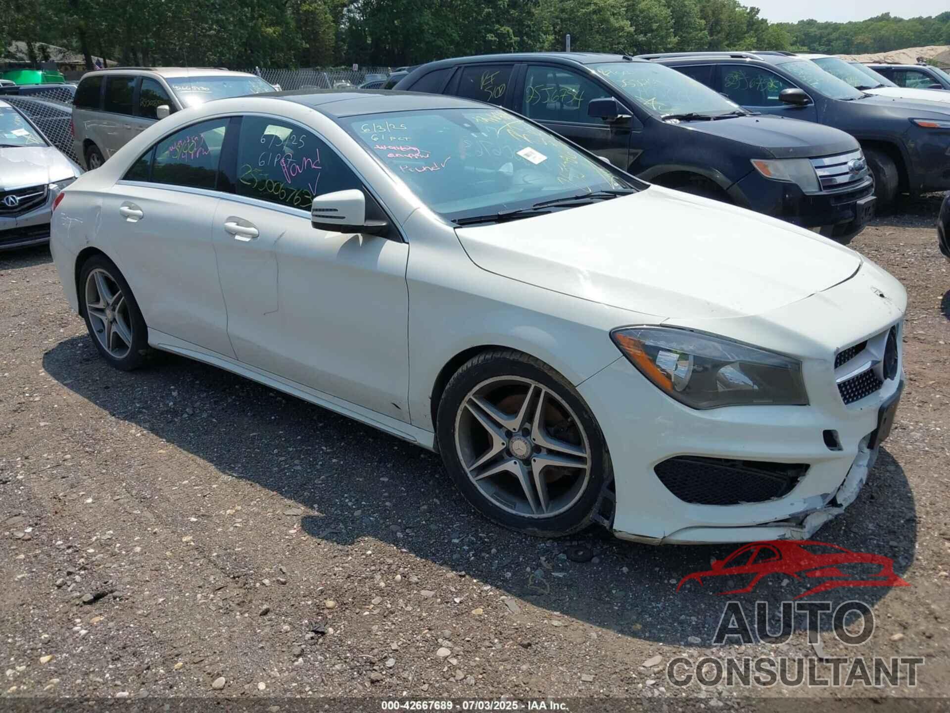 MERCEDES-BENZ CLA 250 2014 - WDDSJ4EB8EN064925