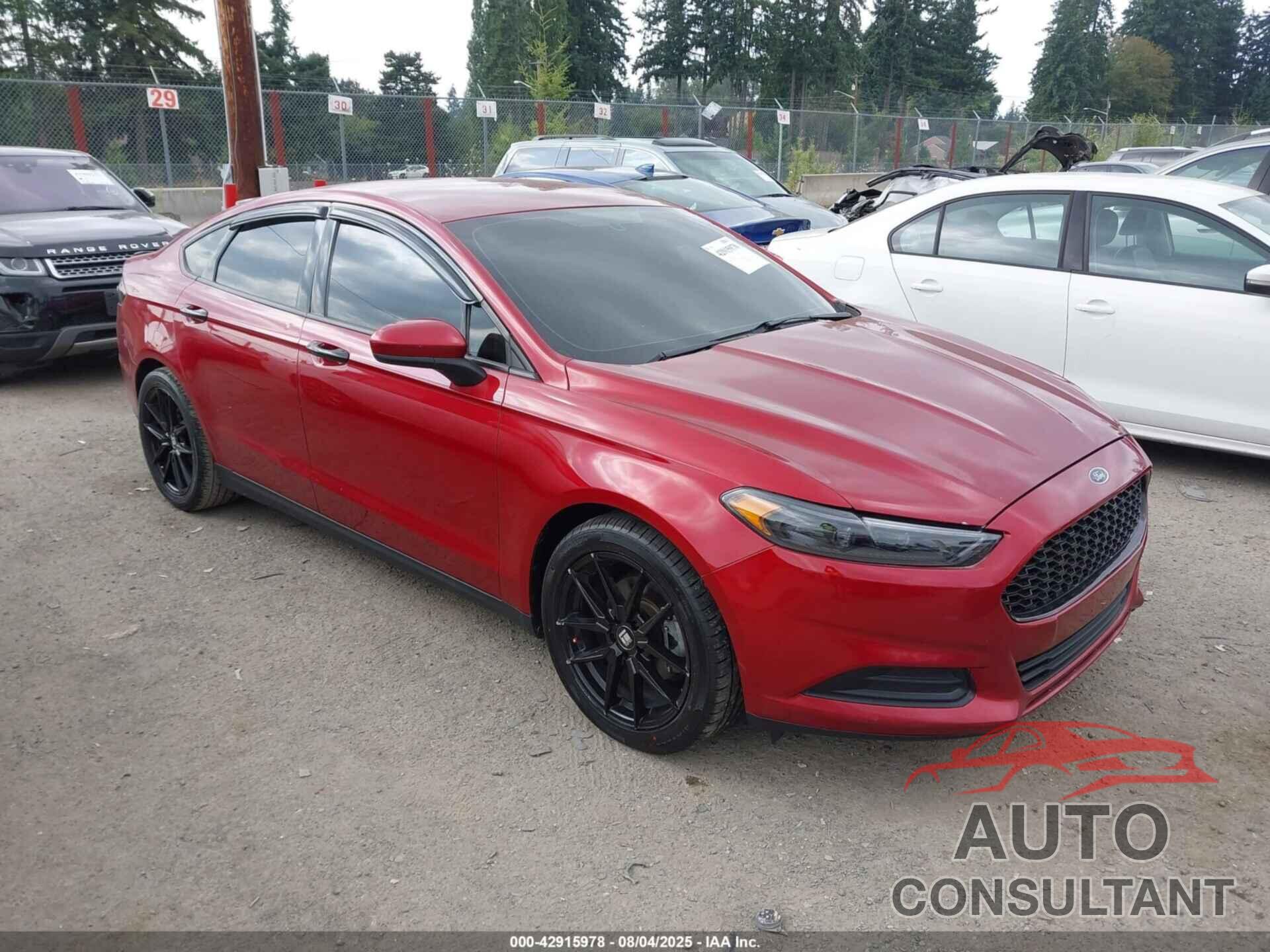 FORD FUSION 2013 - 3FA6P0G73DR345592