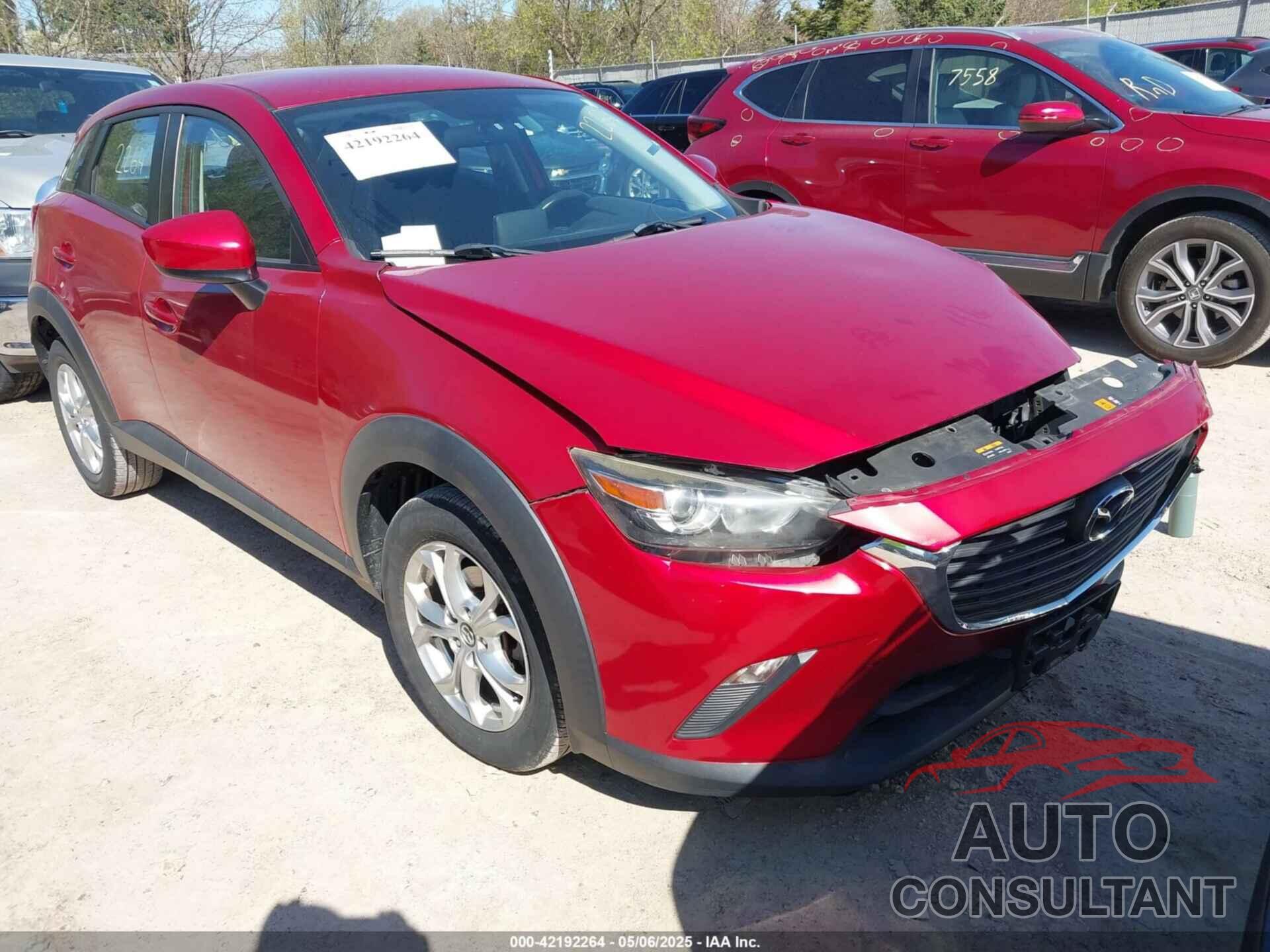 MAZDA CX-3 2016 - JM1DKDB74G0128460