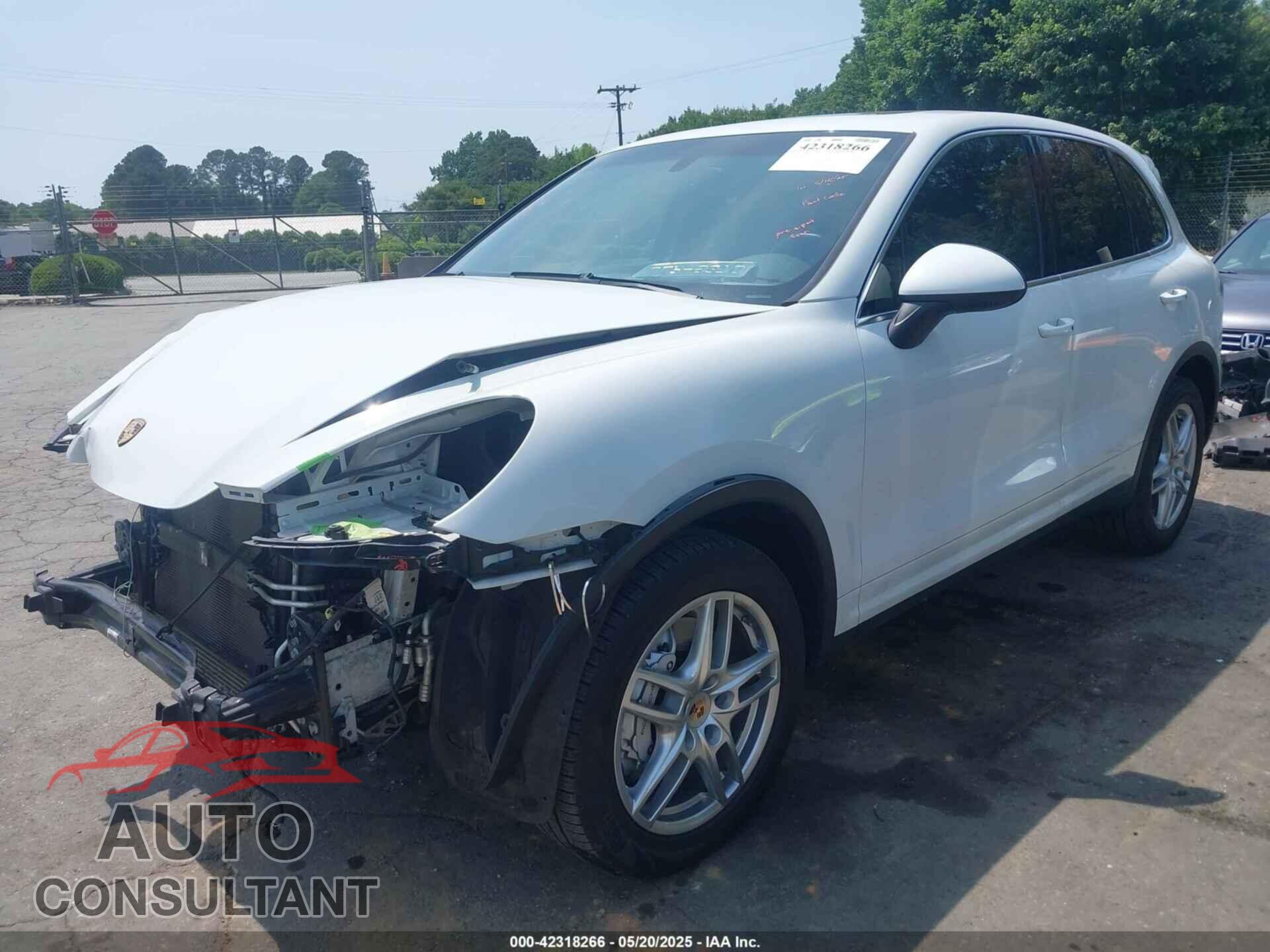 PORSCHE CAYENNE 2013 - WP1AB2A20DLA86634