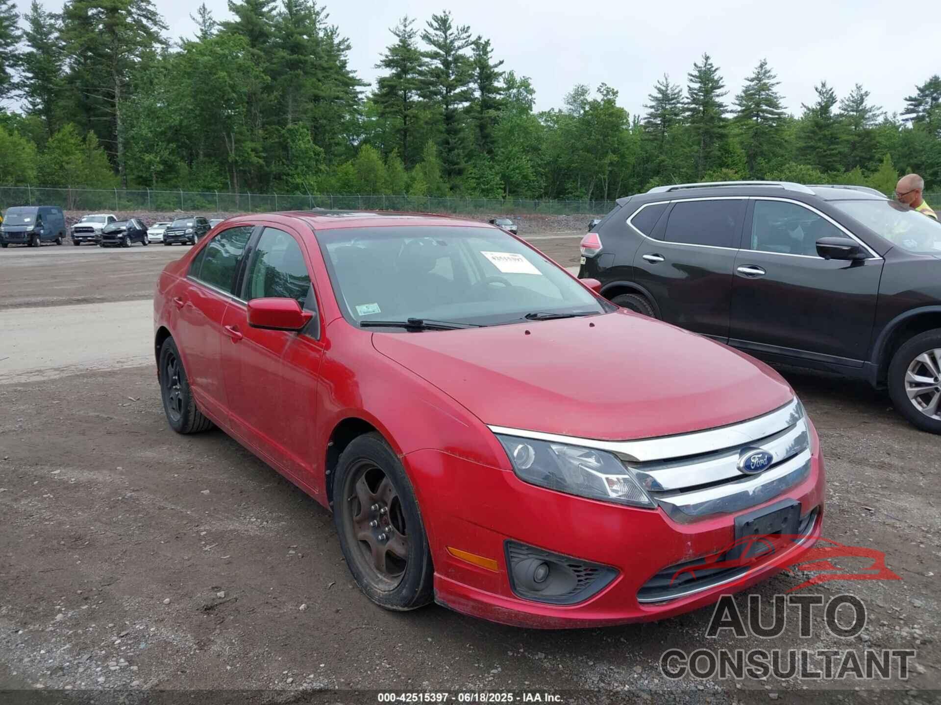 FORD FUSION 2010 - 3FAHP0HA4AR334048