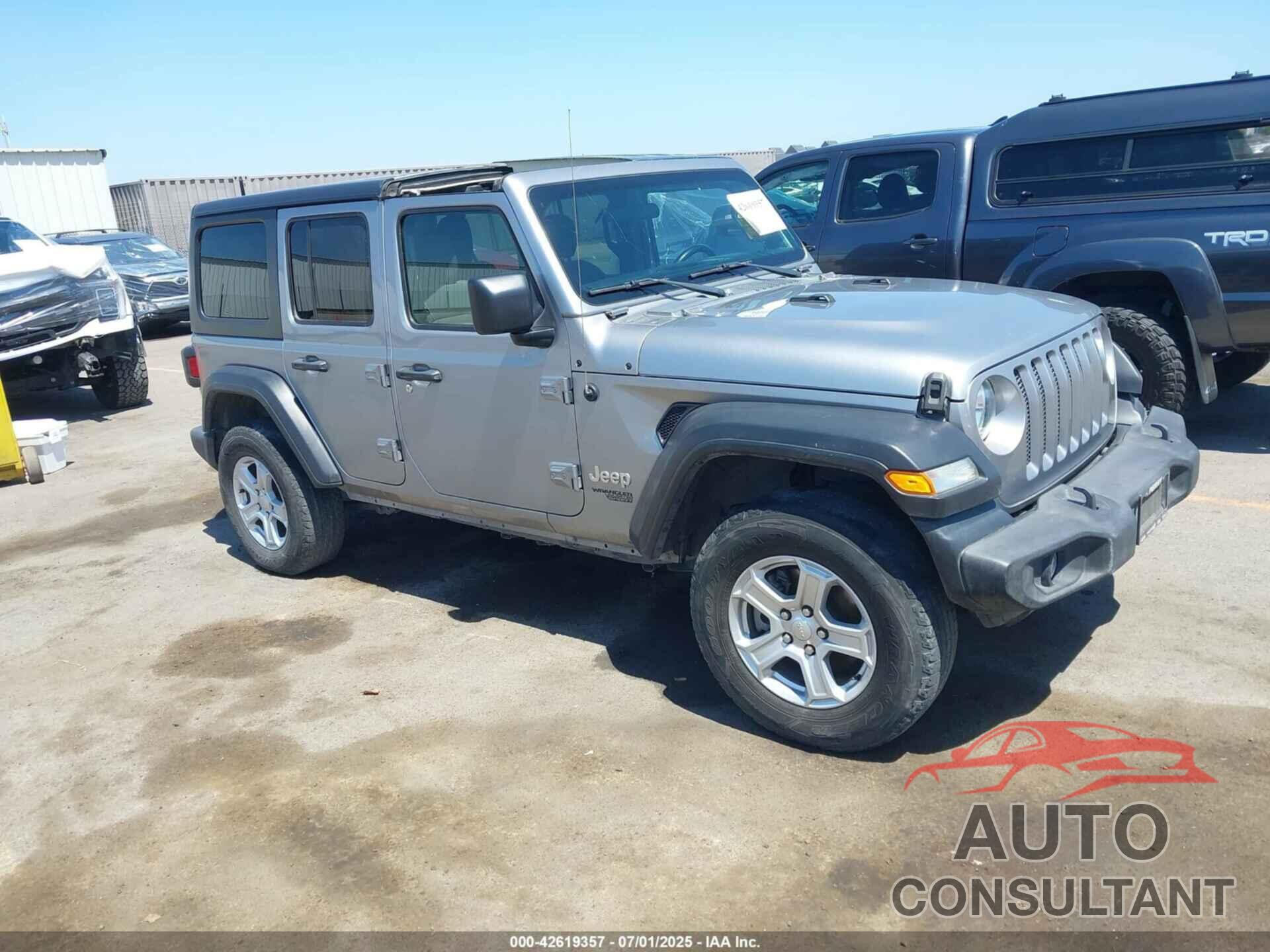 JEEP WRANGLER UNLIMITED 2020 - 1C4HJXDN2LW114730