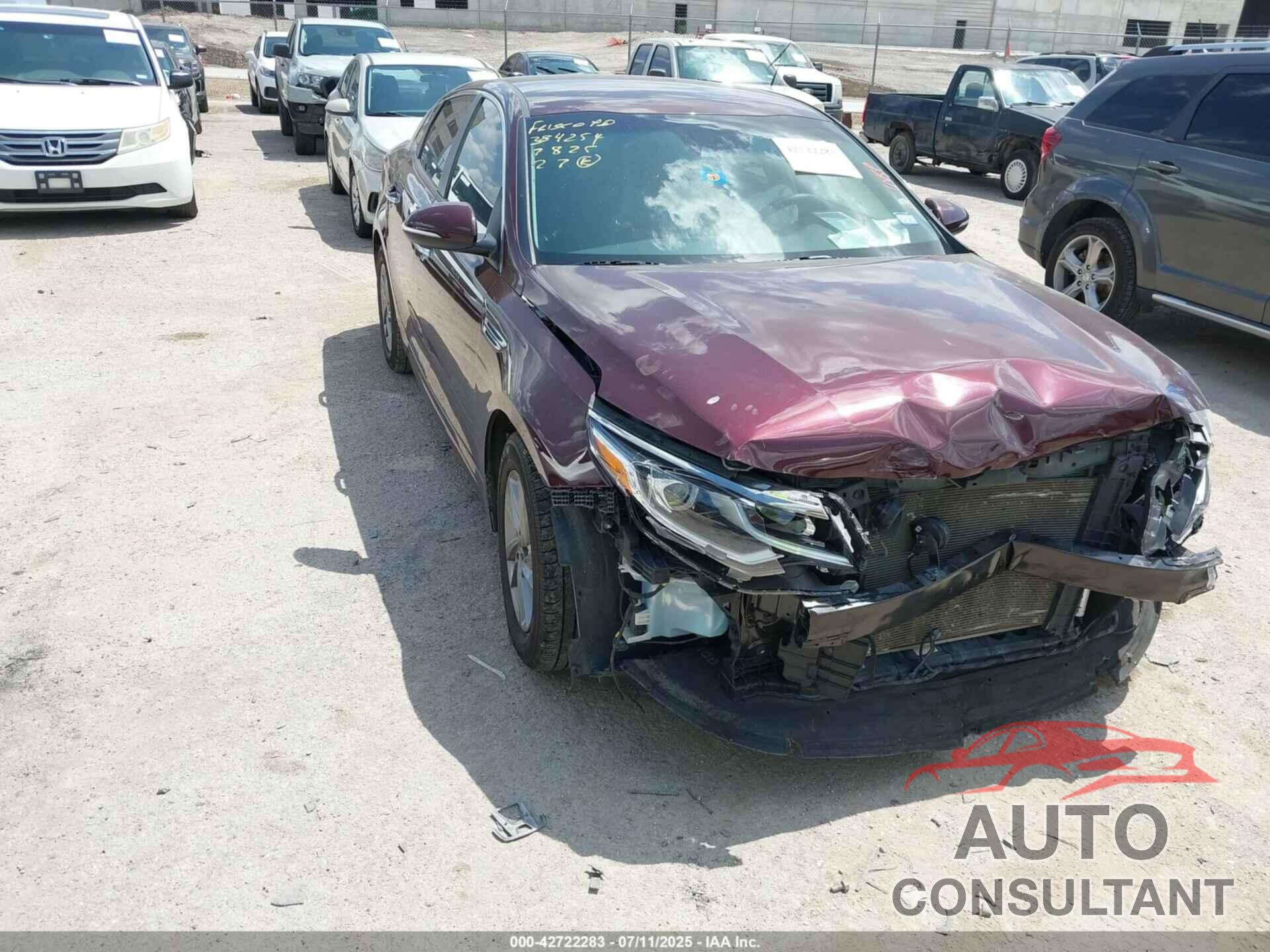 KIA OPTIMA 2019 - 5XXGT4L38KG323605