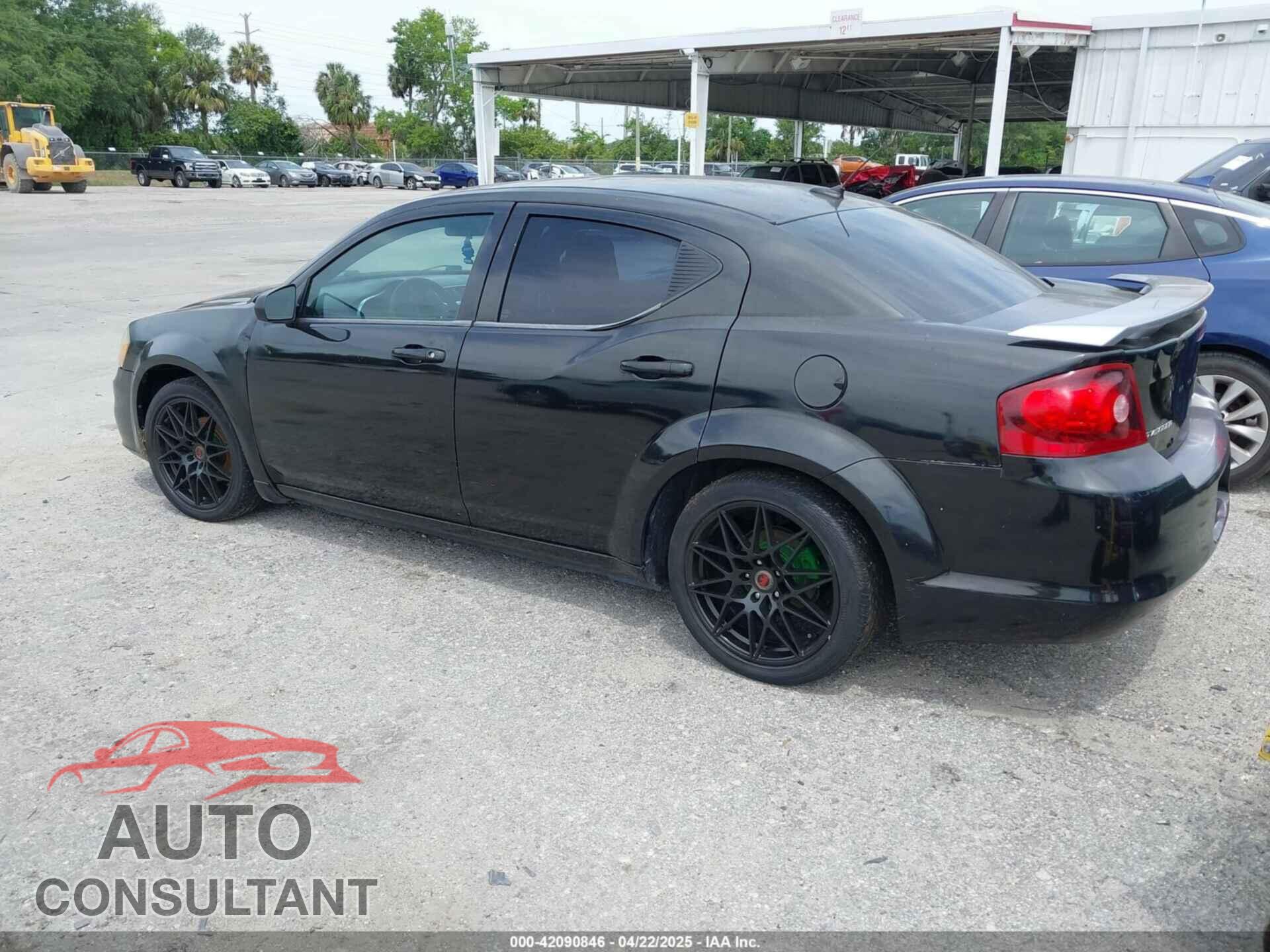 DODGE AVENGER 2011 - 1B3BD4FB8BN545285