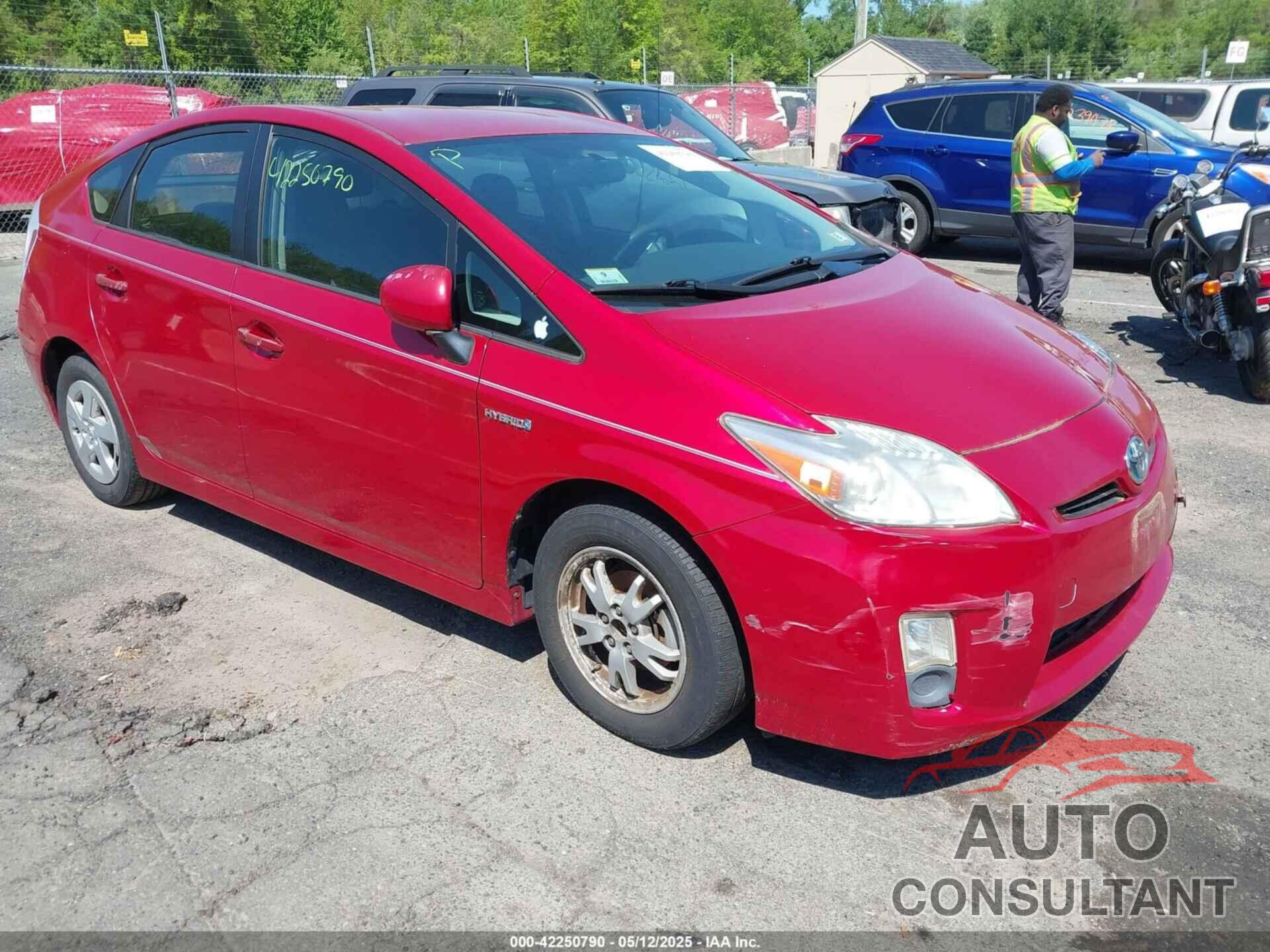 TOYOTA PRIUS 2010 - JTDKN3DU9A0200417