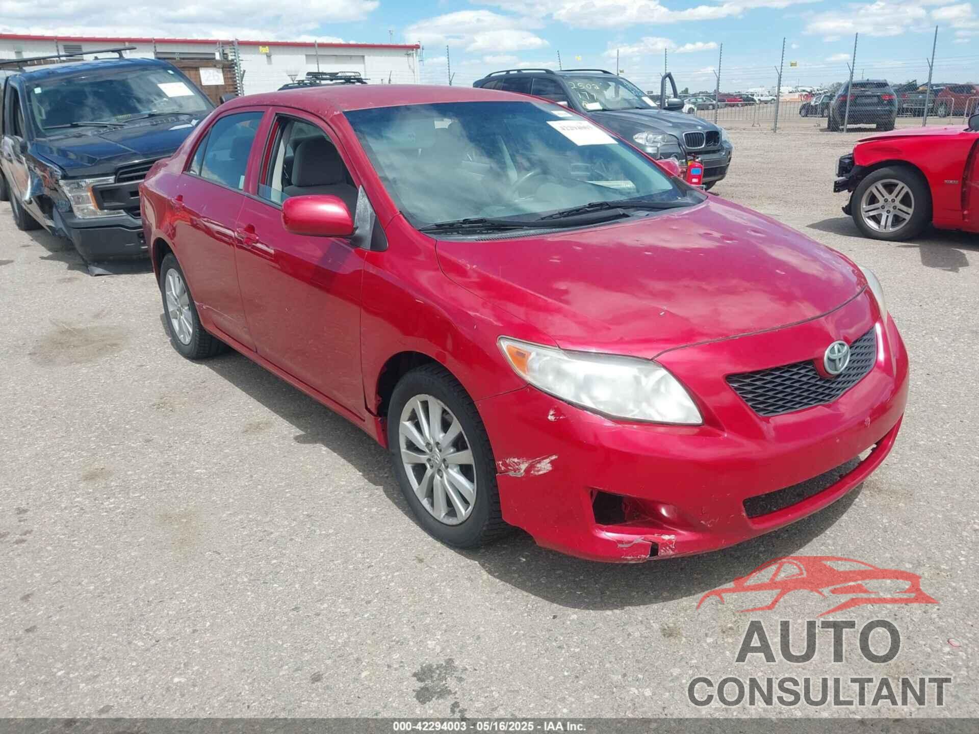 TOYOTA COROLLA 2010 - JTDBU4EE9A9107909