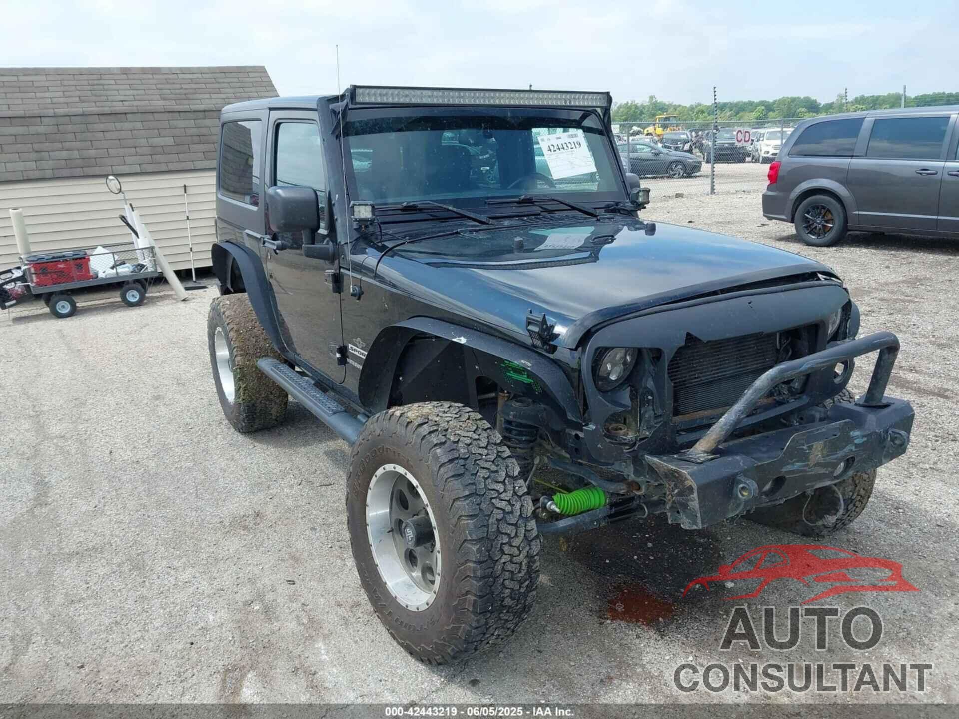 JEEP WRANGLER 2014 - 1C4AJWAG9EL308600