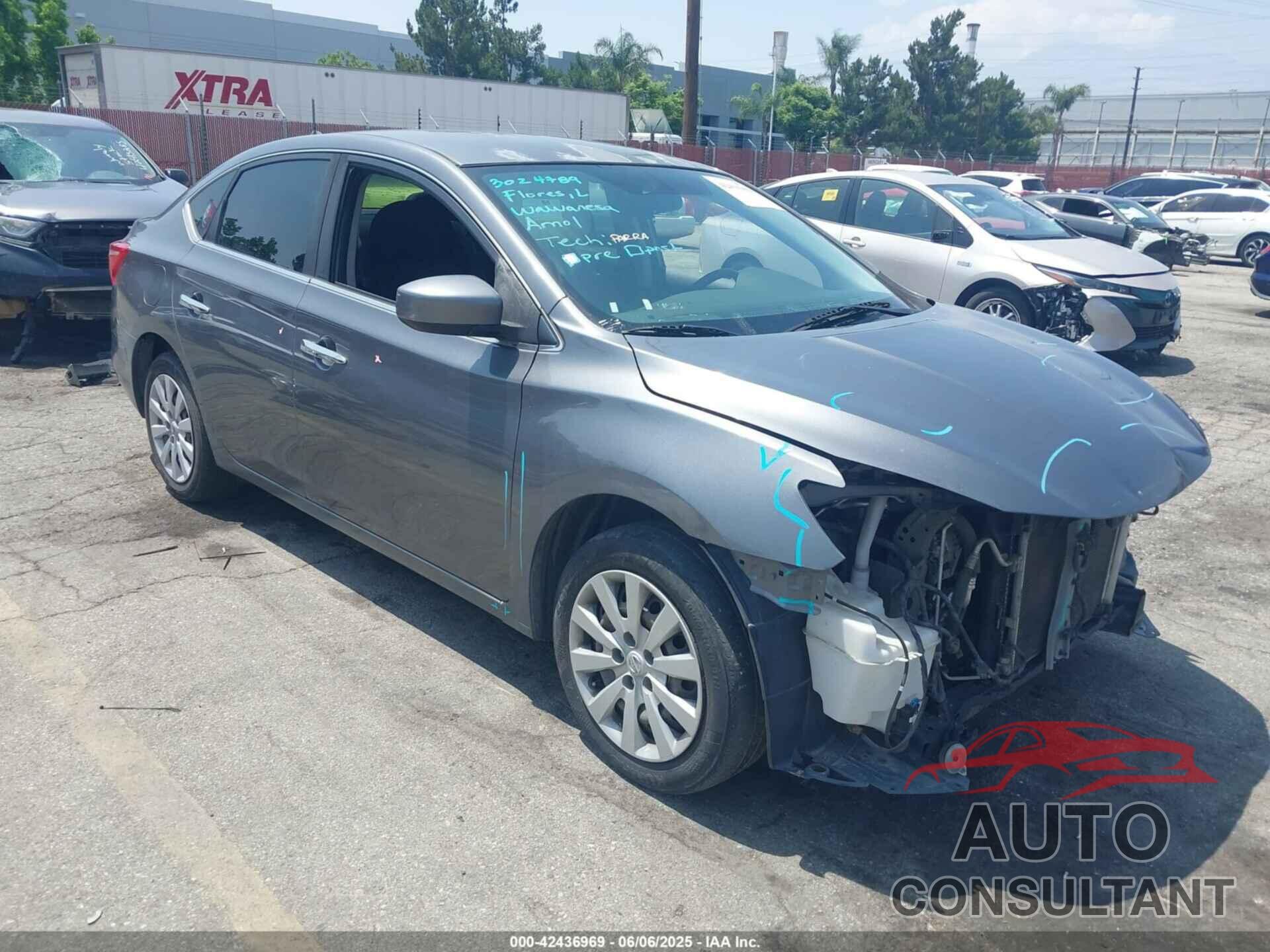 NISSAN SENTRA 2016 - 3N1AB7AP1GY272532