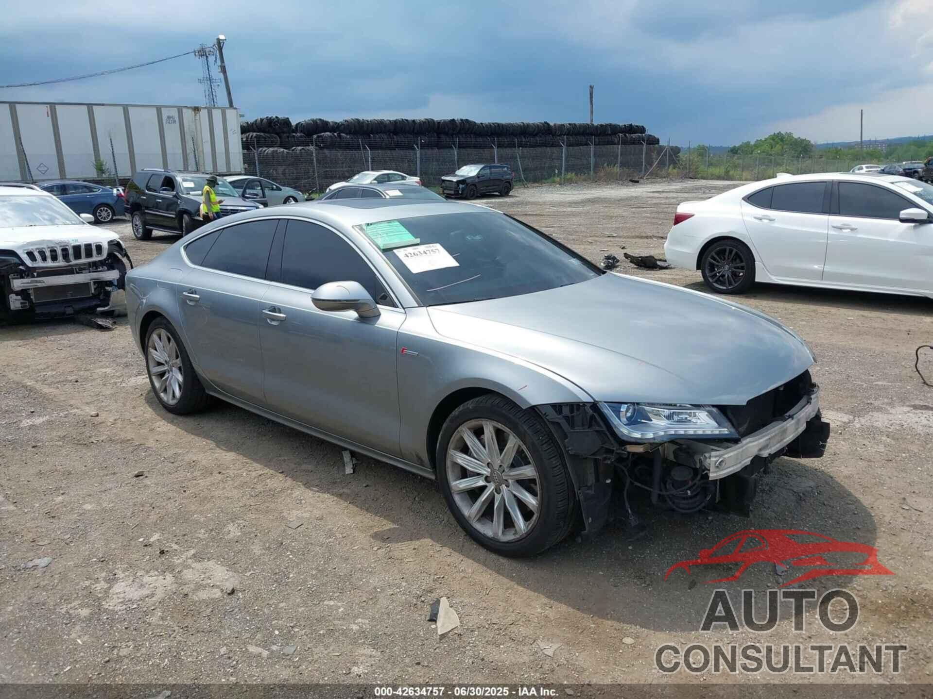 AUDI A7 2013 - WAUYGAFCXDN040582