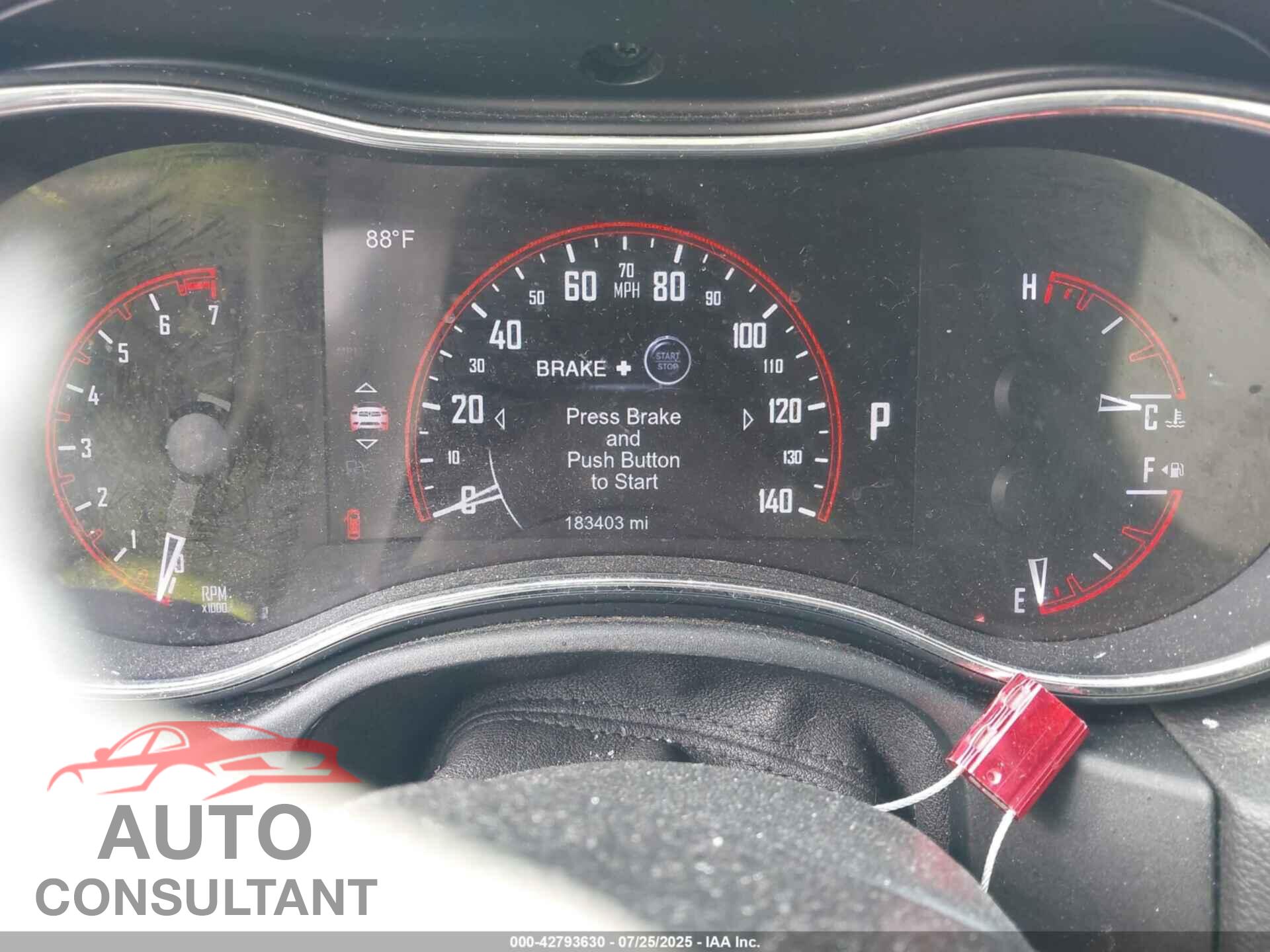 DODGE DURANGO 2014 - 1C4RDJAG4EC597883