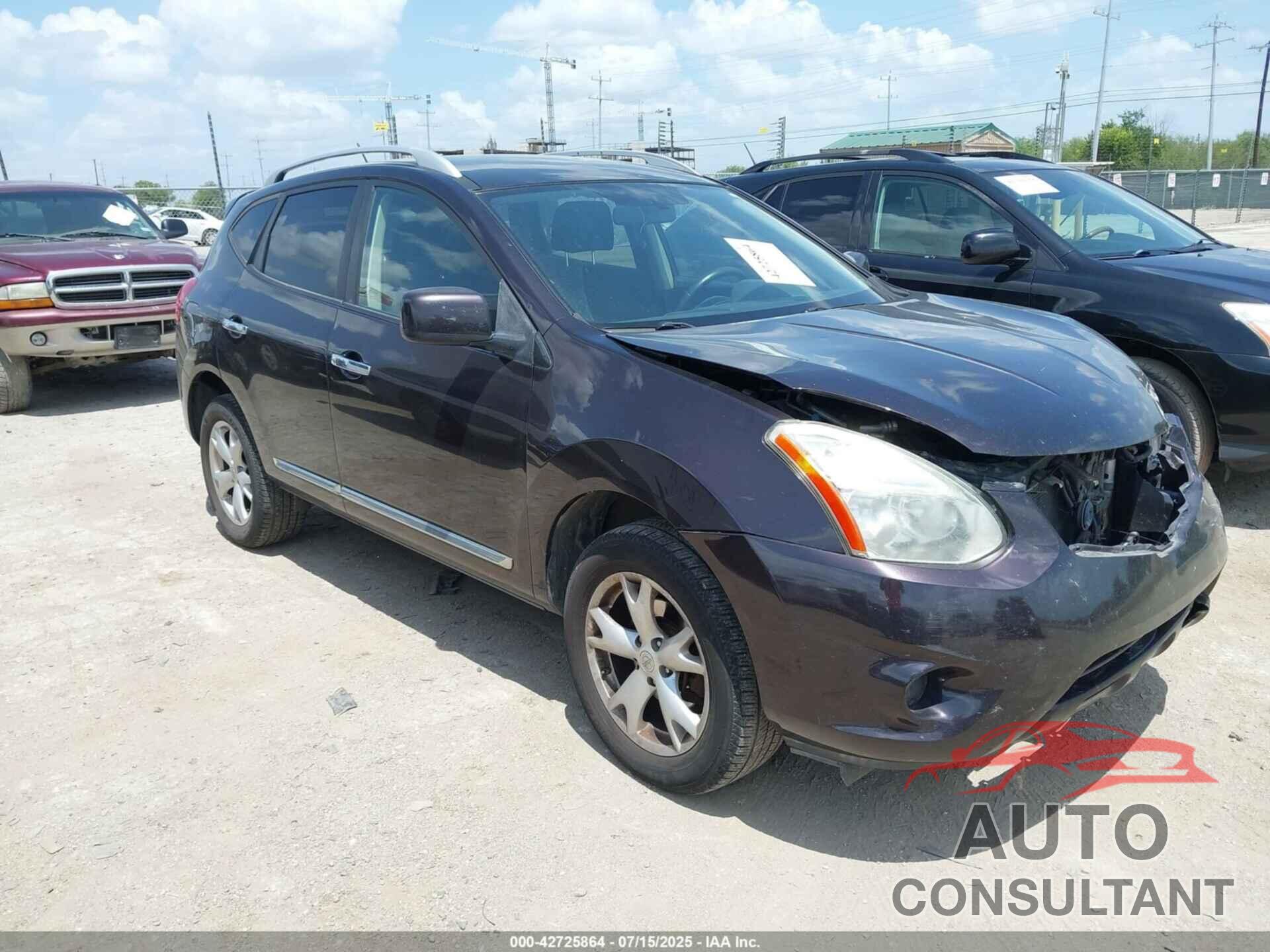 NISSAN ROGUE 2011 - JN8AS5MV2BW288772