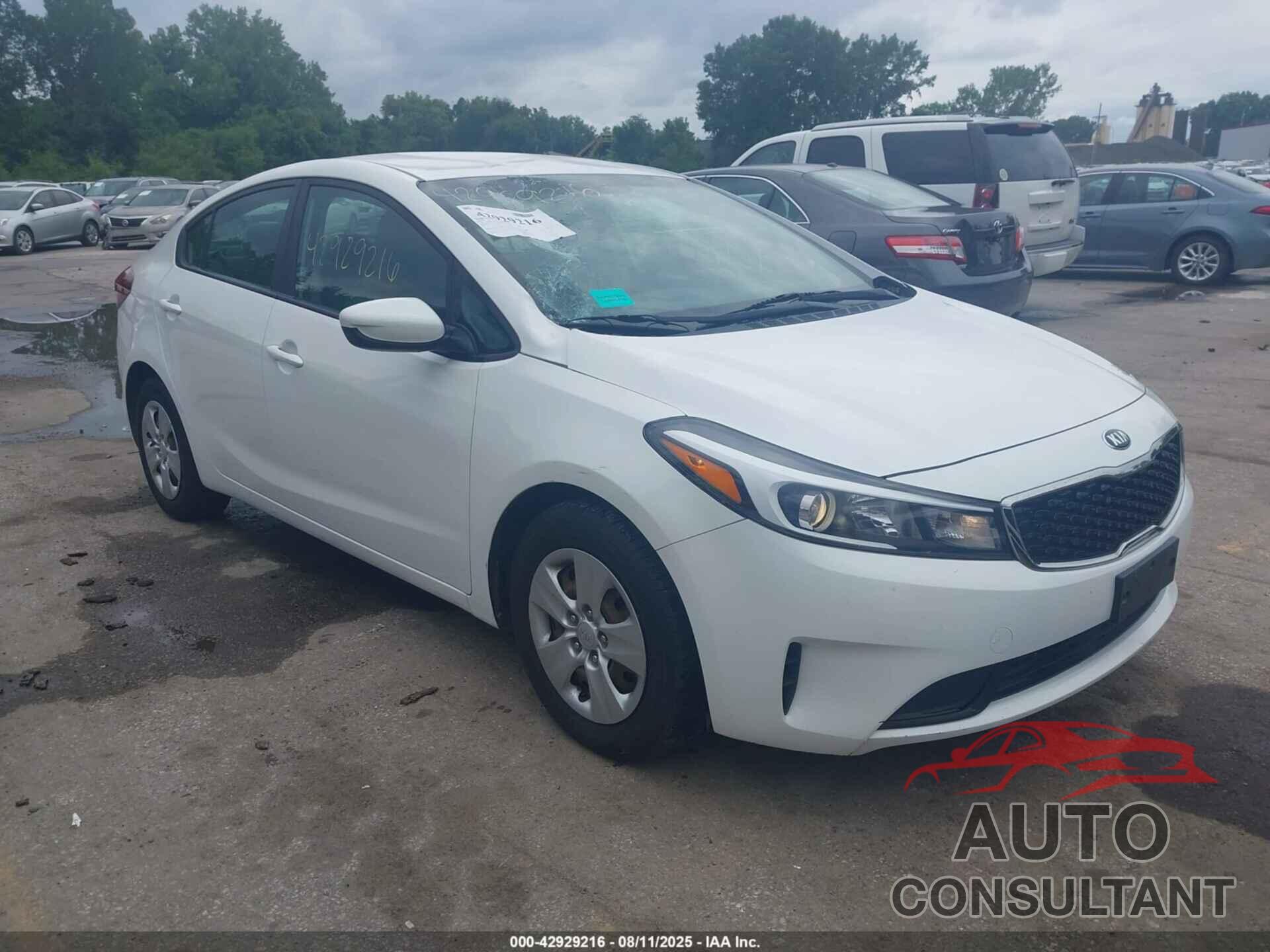KIA FORTE 2017 - 3KPFL4A75HE088809