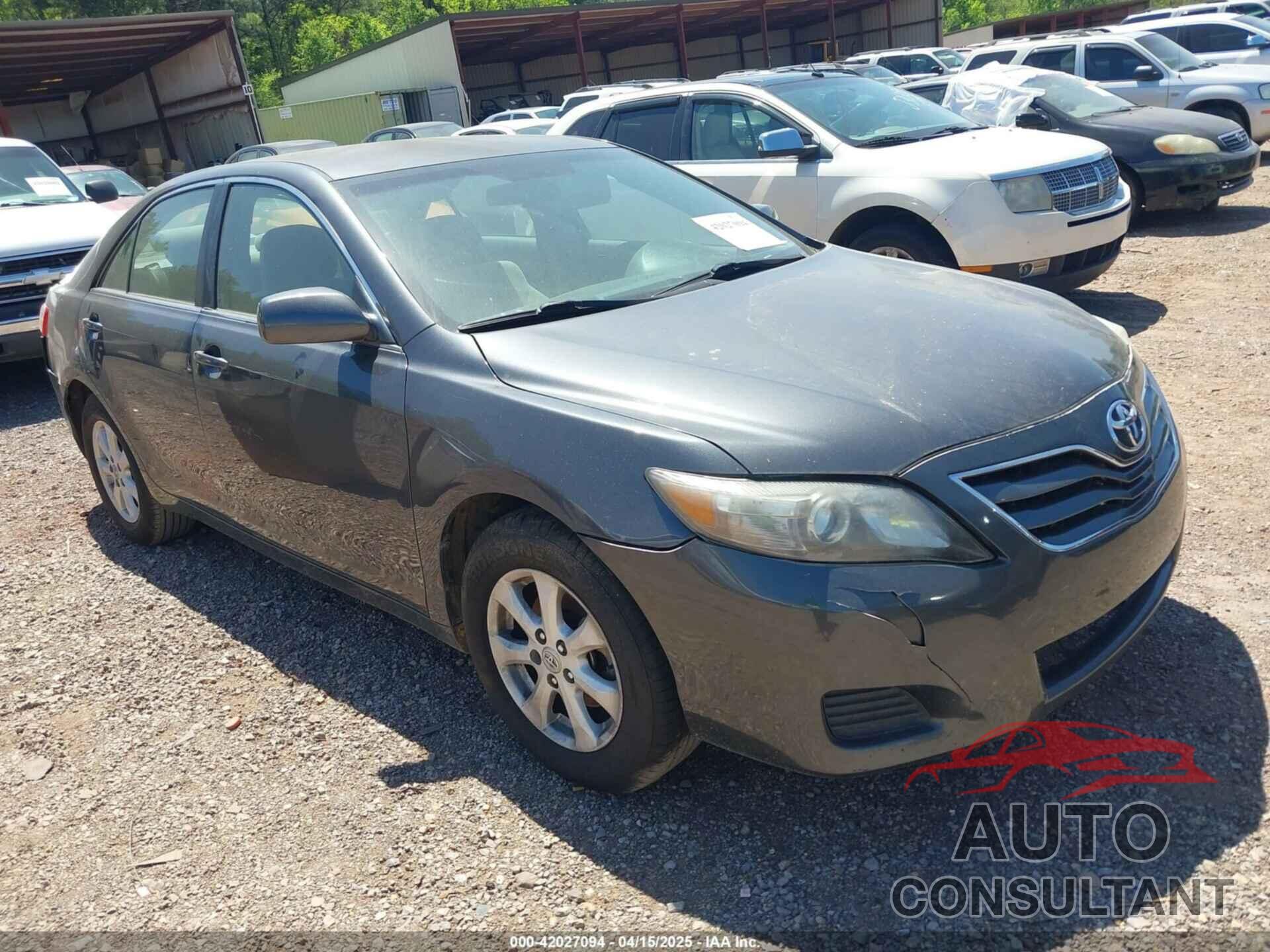 TOYOTA CAMRY 2010 - 4T1BF3EK8AU087736