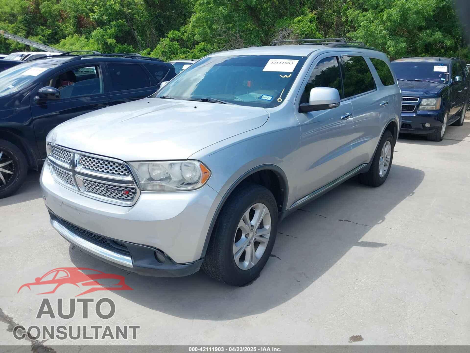 DODGE DURANGO 2012 - 1C4RDHDG8CC320655