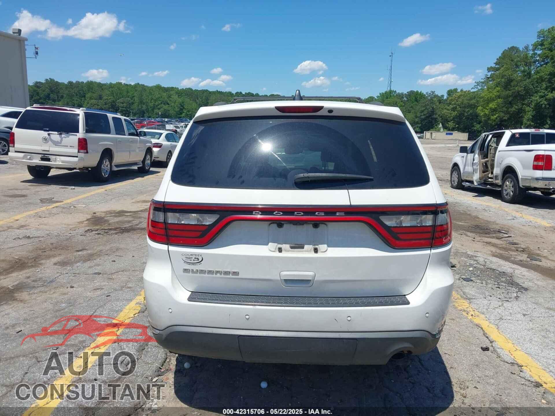 DODGE DURANGO 2017 - 1C4RDHAG2HC724384