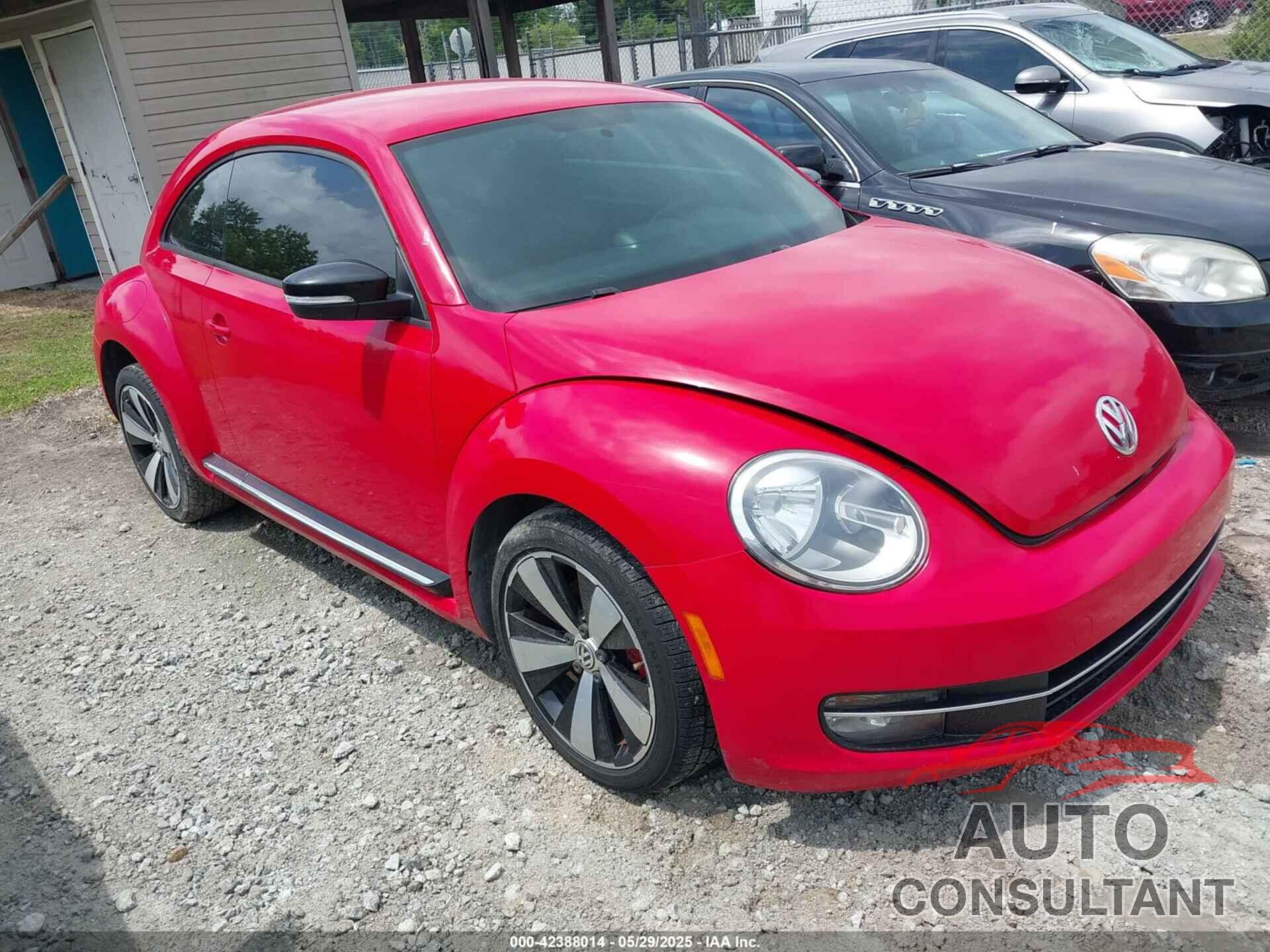 VOLKSWAGEN BEETLE 2012 - 3VW4A7AT8CM641573