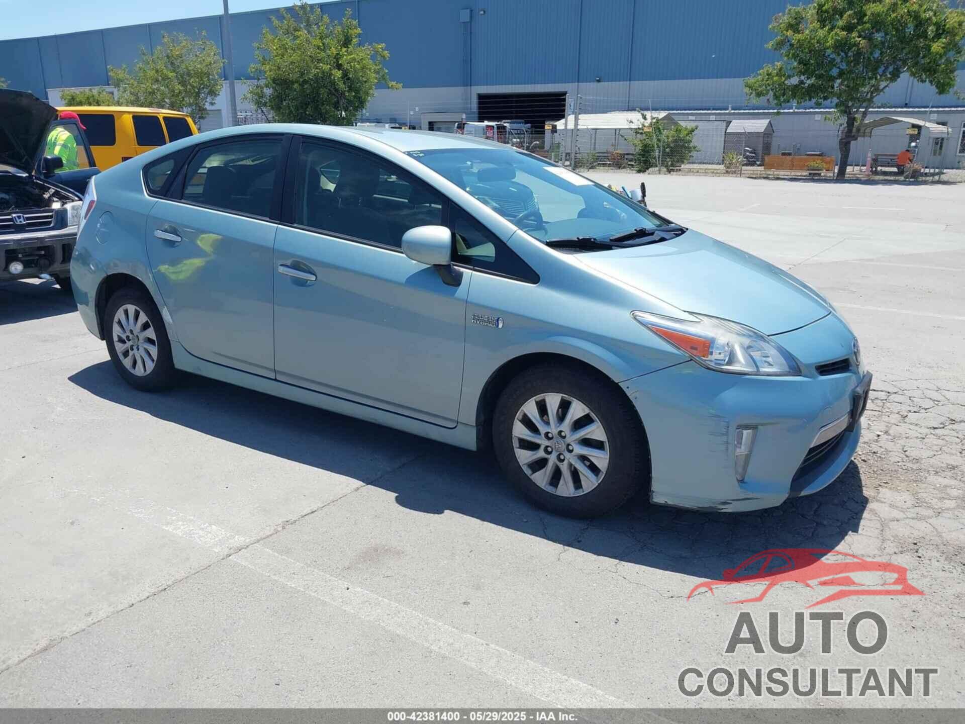 TOYOTA PRIUS PLUG-IN 2014 - JTDKN3DPXE3056018