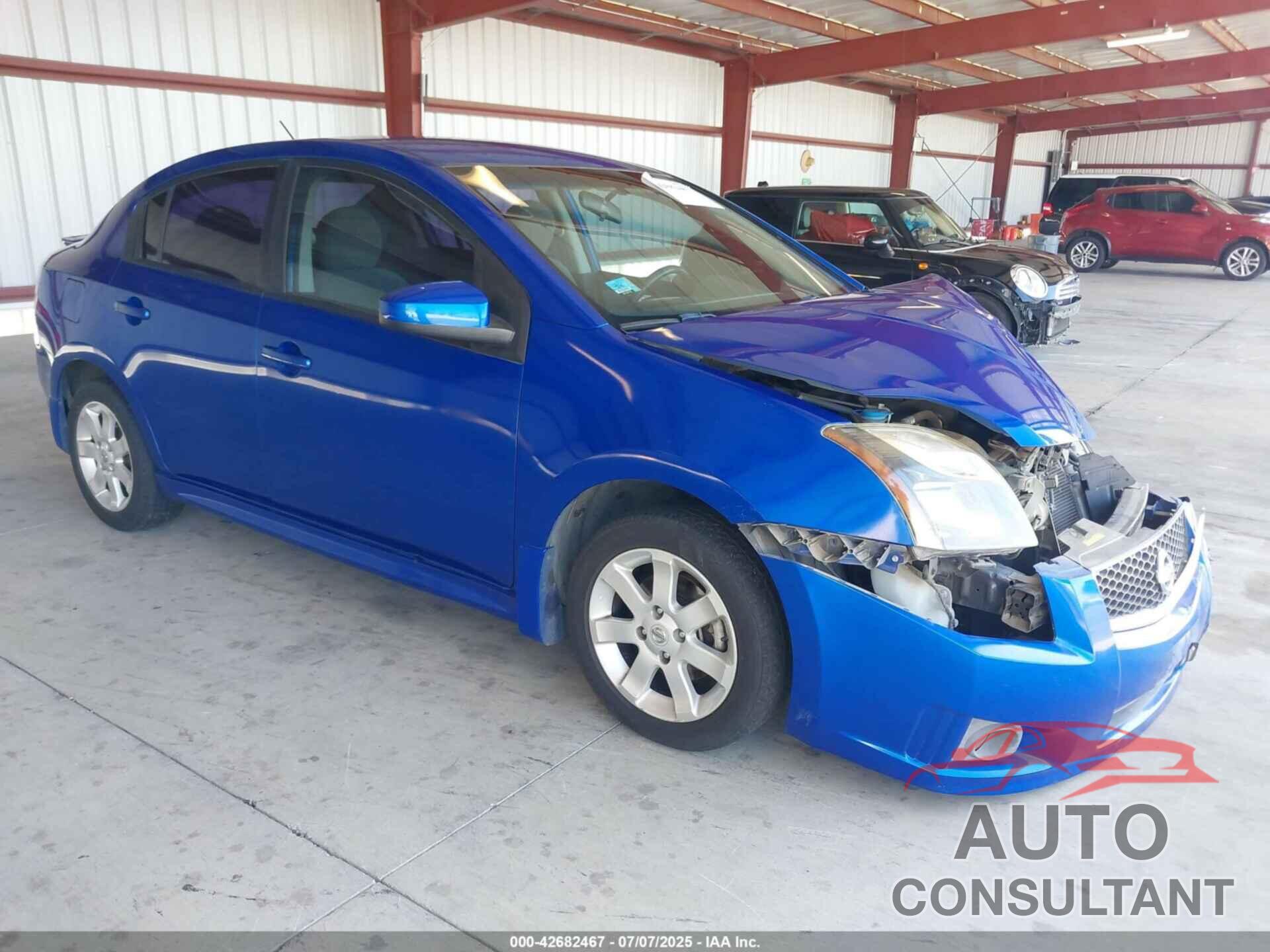 NISSAN SENTRA 2012 - 3N1AB6APXCL720607