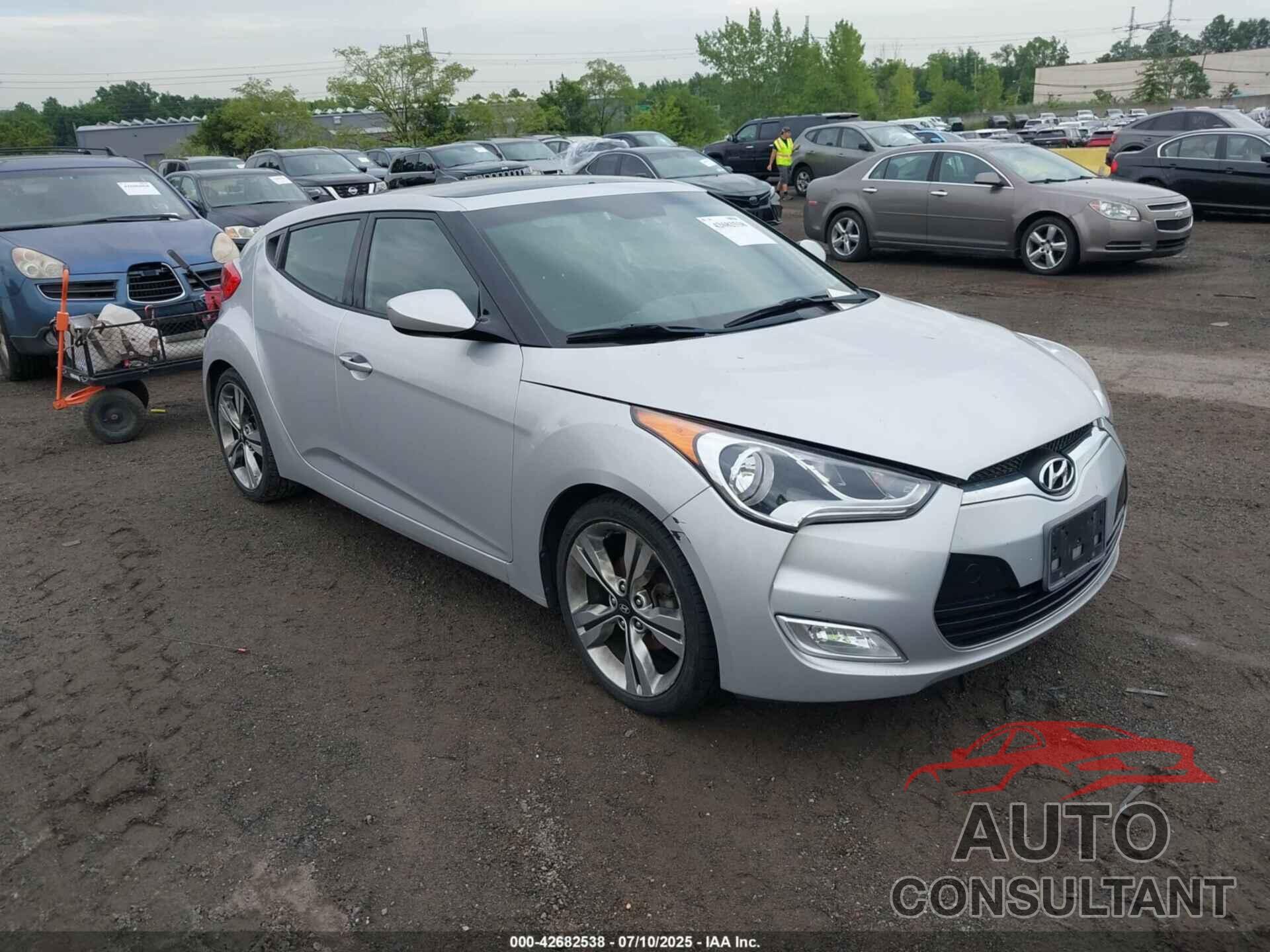 HYUNDAI VELOSTER 2017 - KMHTC6AD6HU322778