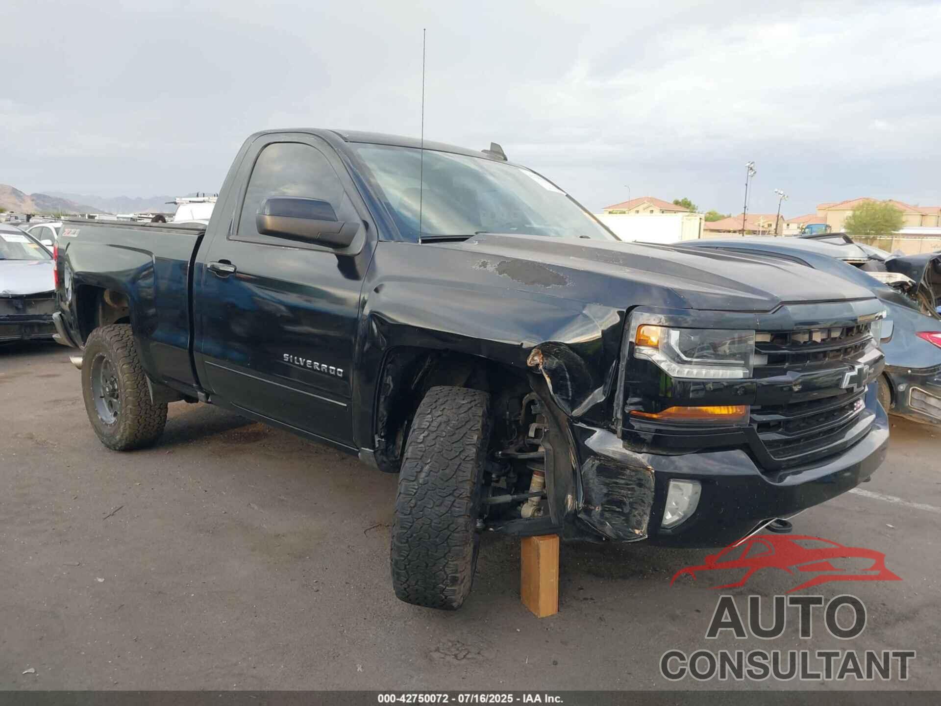 CHEVROLET SILVERADO 1500 2016 - 1GCNKREC2GZ345365