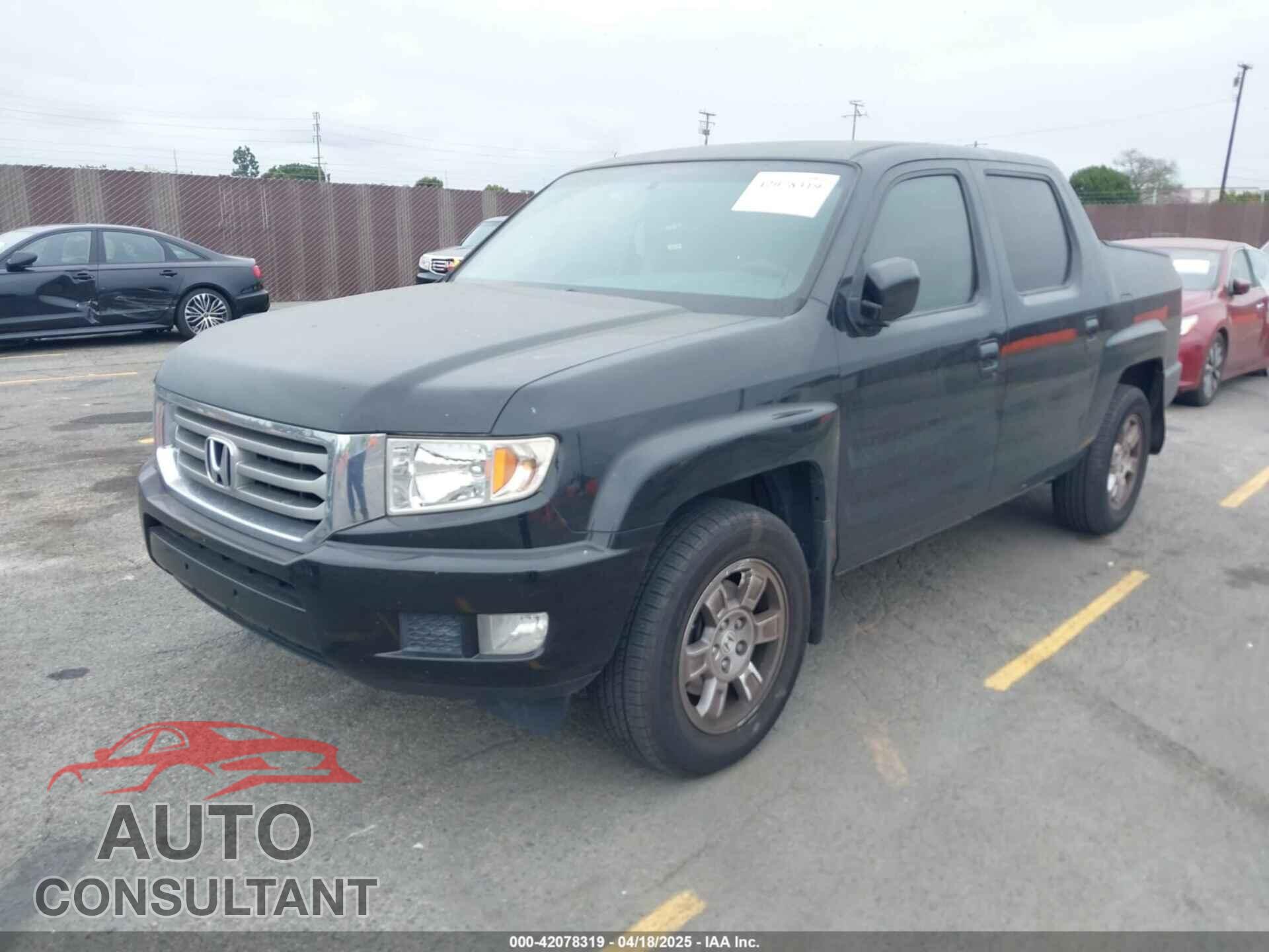 HONDA RIDGELINE 2012 - 5FPYK1F4XCB460406