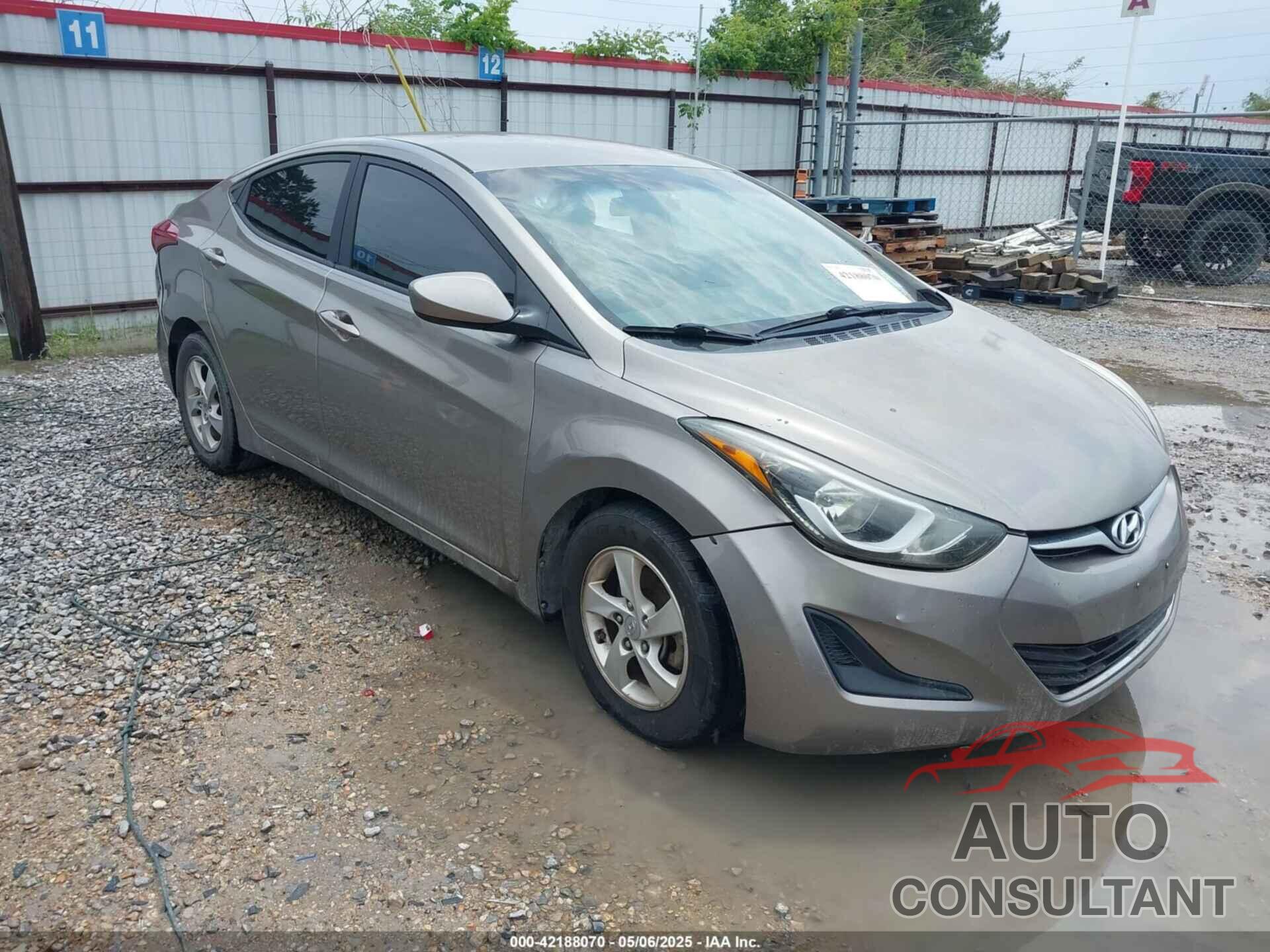 HYUNDAI ELANTRA 2014 - 5NPDH4AE6EH488859