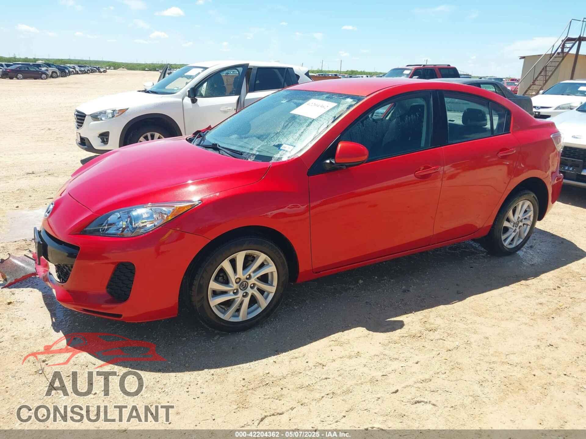 MAZDA MAZDA3 2013 - JM1BL1V71D1751300