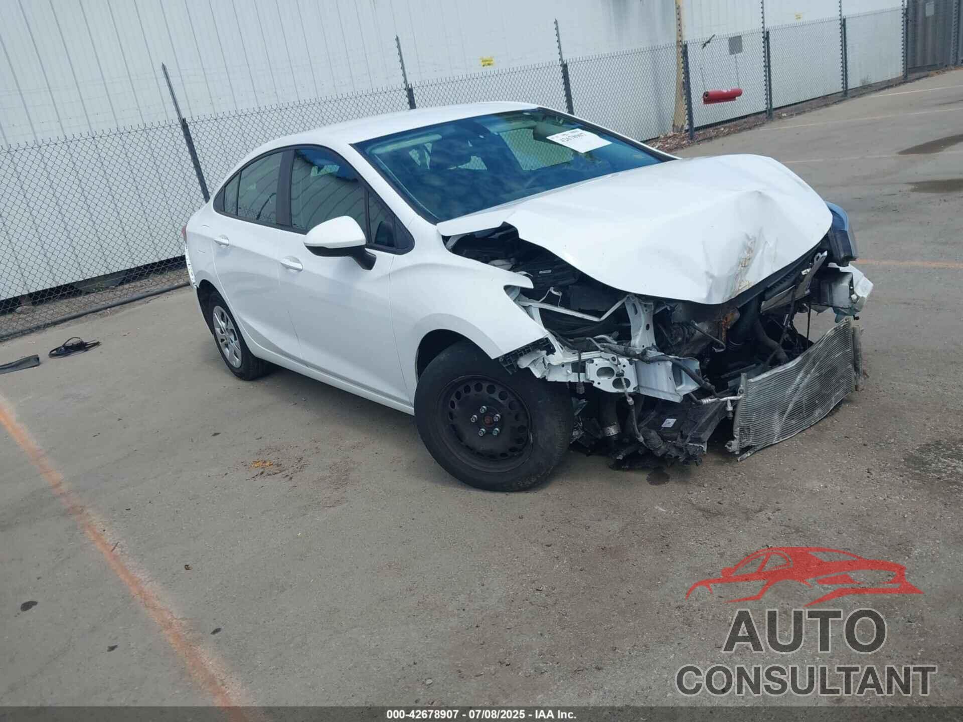CHEVROLET CRUZE 2019 - 1G1BC5SM0K7126469