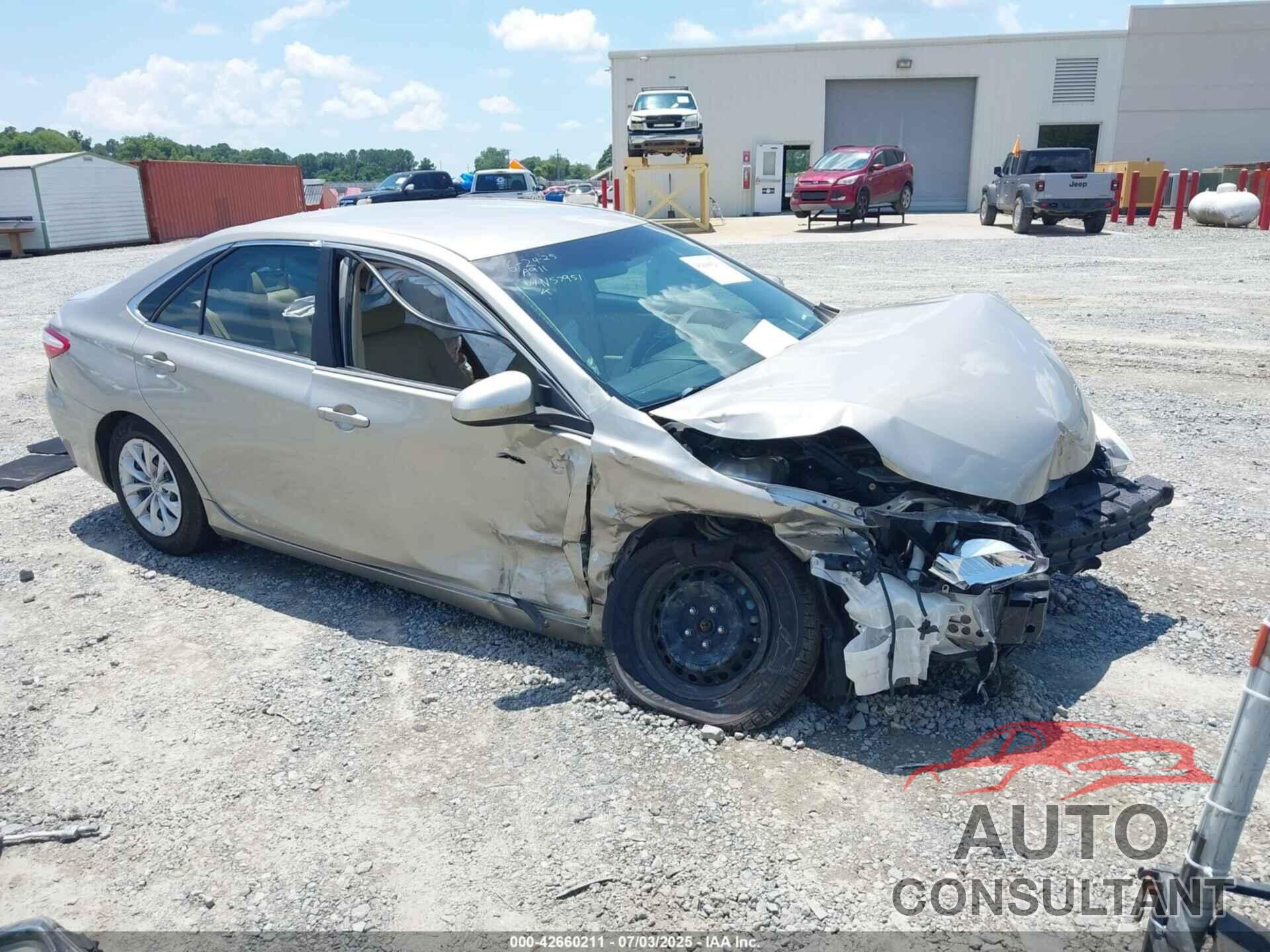 TOYOTA CAMRY 2017 - 4T1BF1FK3HU757951