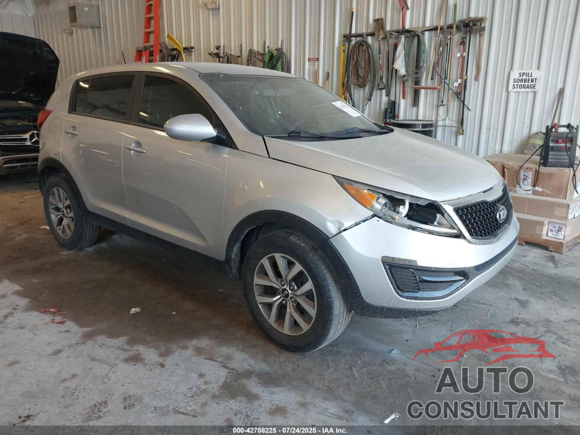 KIA SPORTAGE 2016 - KNDPB3AC4G7869396