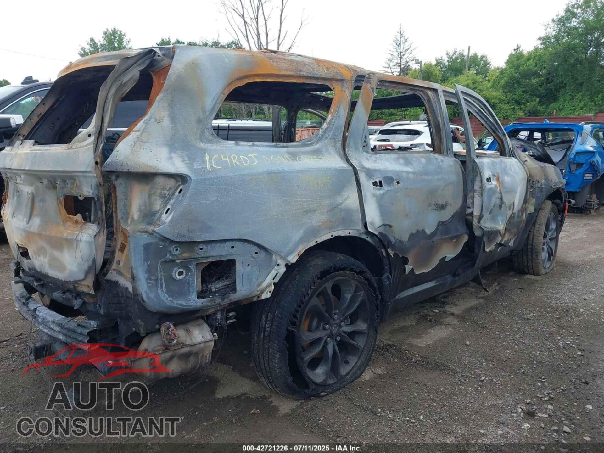 DODGE DURANGO 2021 - 1C4RDJDG4MC545339